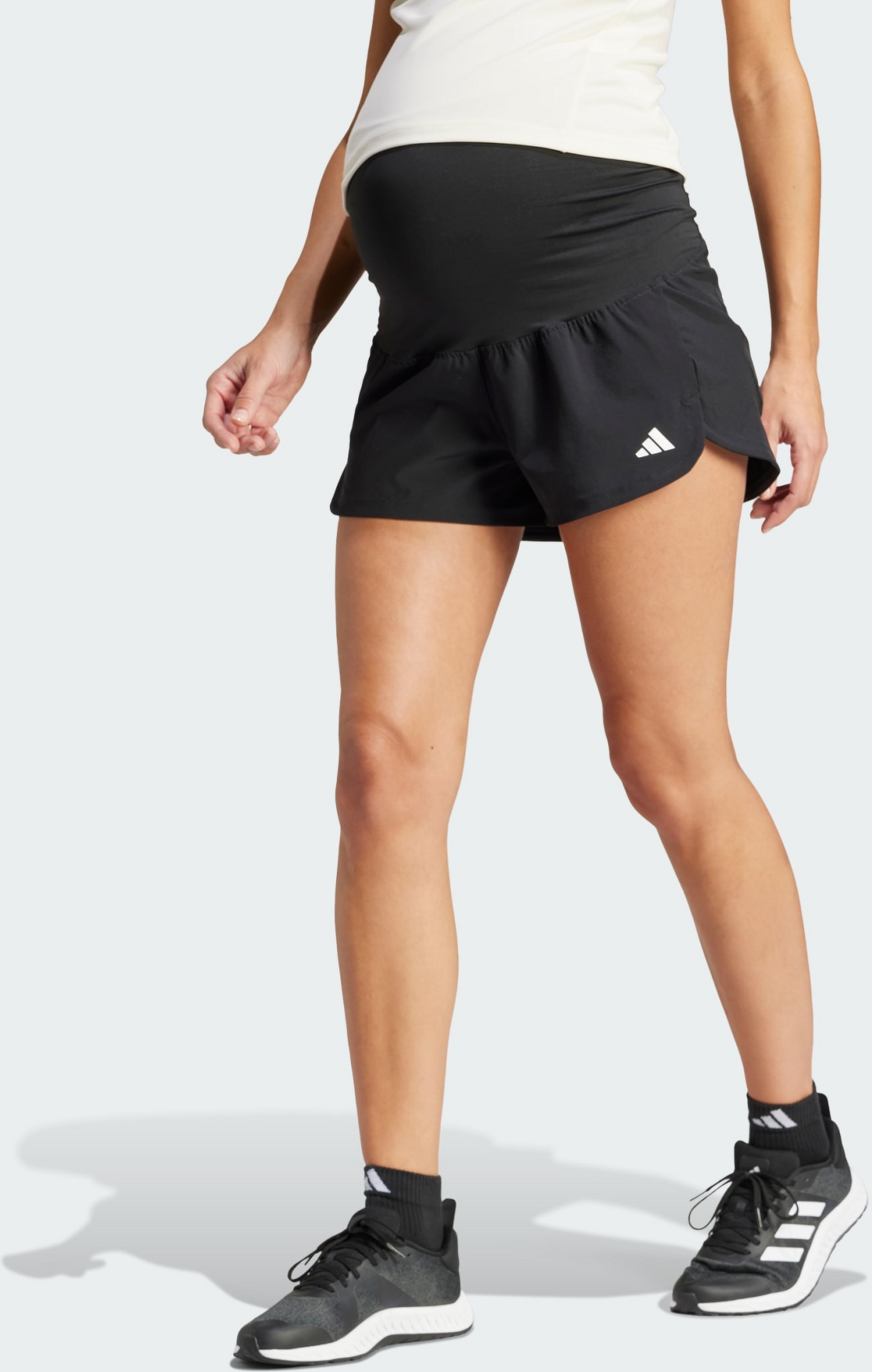 ADIDAS, Adidas Pacer Woven Stretch Training Maternity Shorts