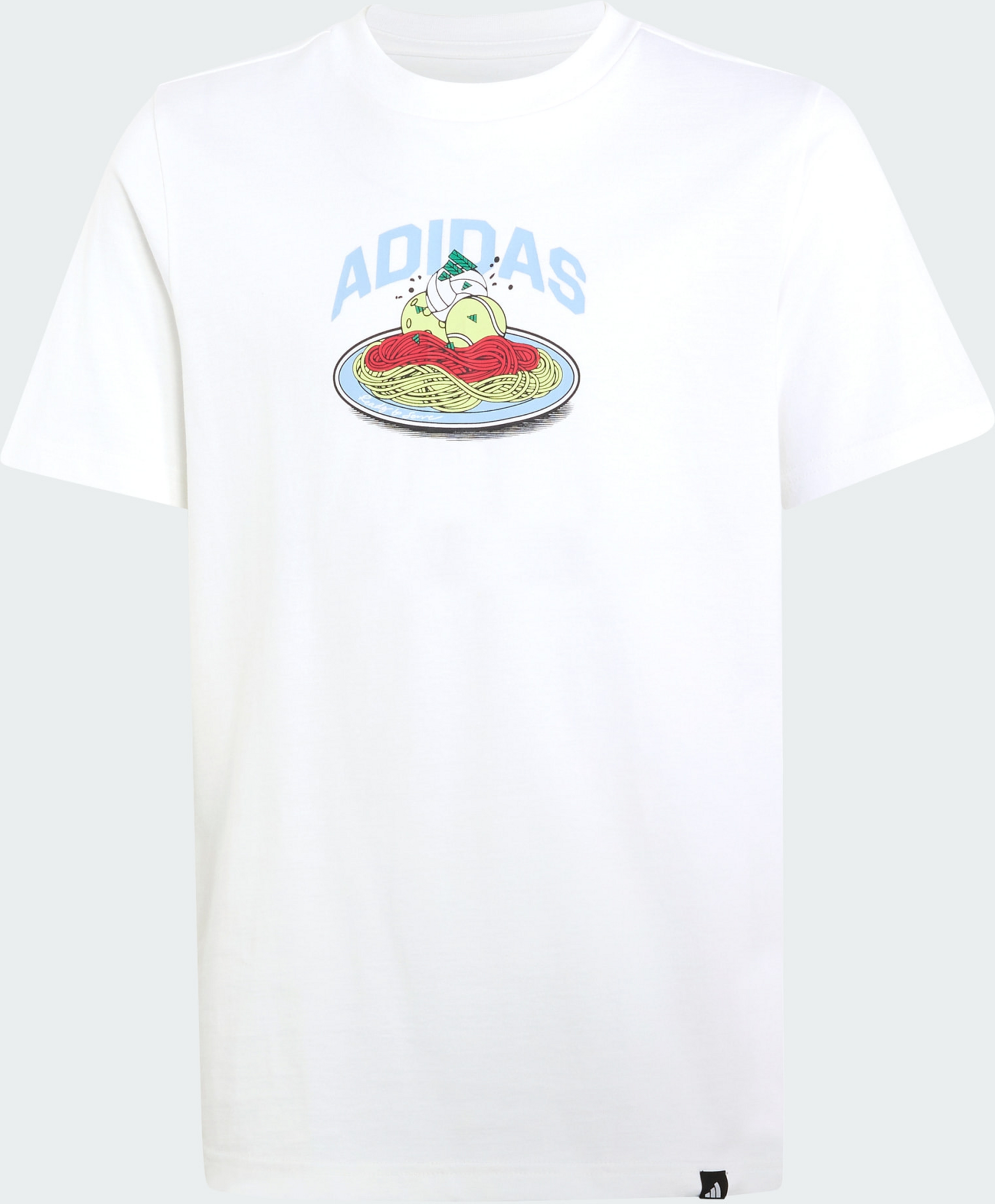 ADIDAS, Adidas Pasta T-shirt Med Grafik F&ouml;r Juniorer