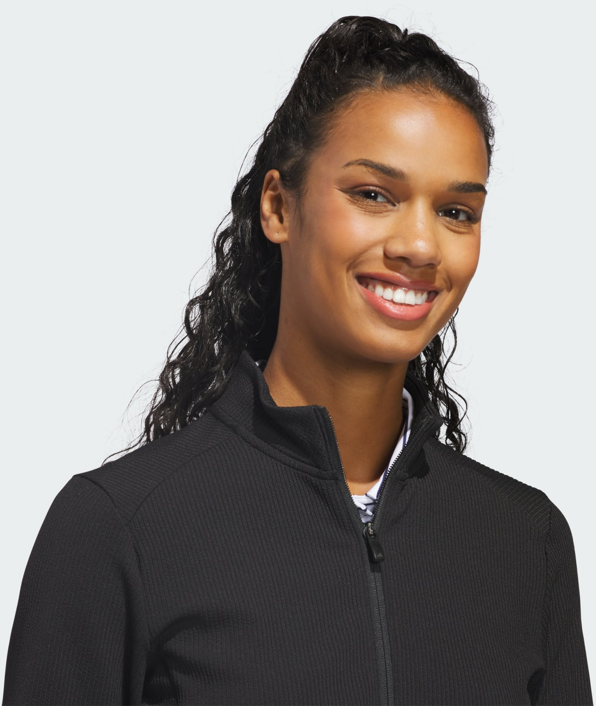 ADIDAS, Adidas Performance Texture Jacka Med Hel Dragkedja