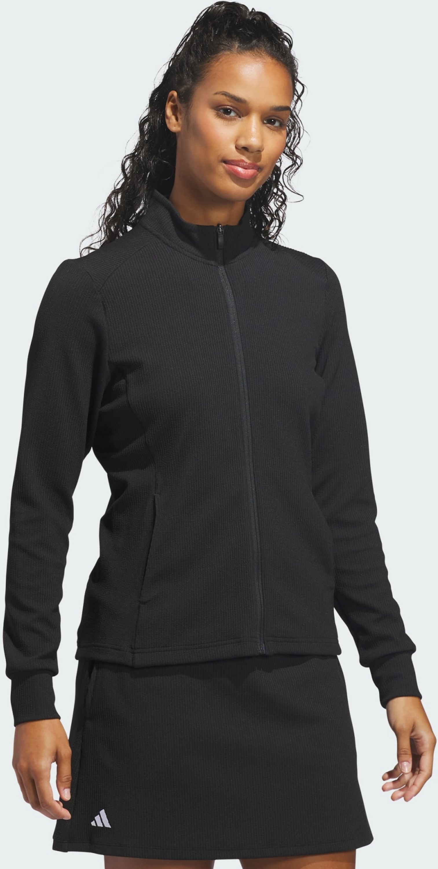 ADIDAS, Adidas Performance Texture Jacka Med Hel Dragkedja