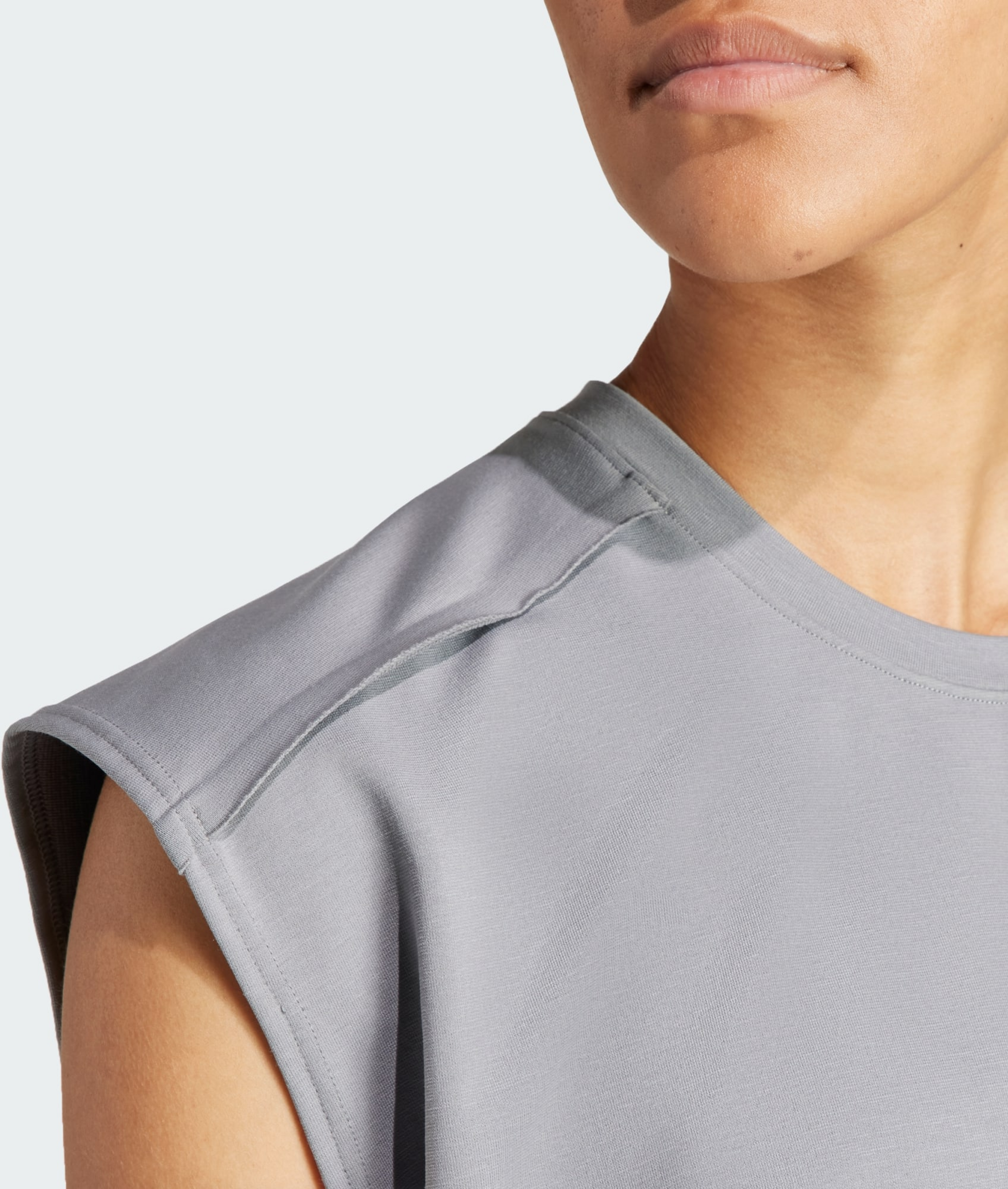 ADIDAS, Adidas Power Aeroready Crop Sleeveless T-shirt