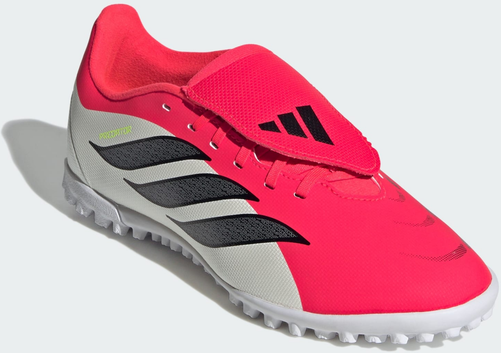 ADIDAS, Adidas Predator Club Fotbollsskor Med Nedvikbar Pl&ouml;s F&ouml;r Gr&auml;splan F&ouml;r Barn