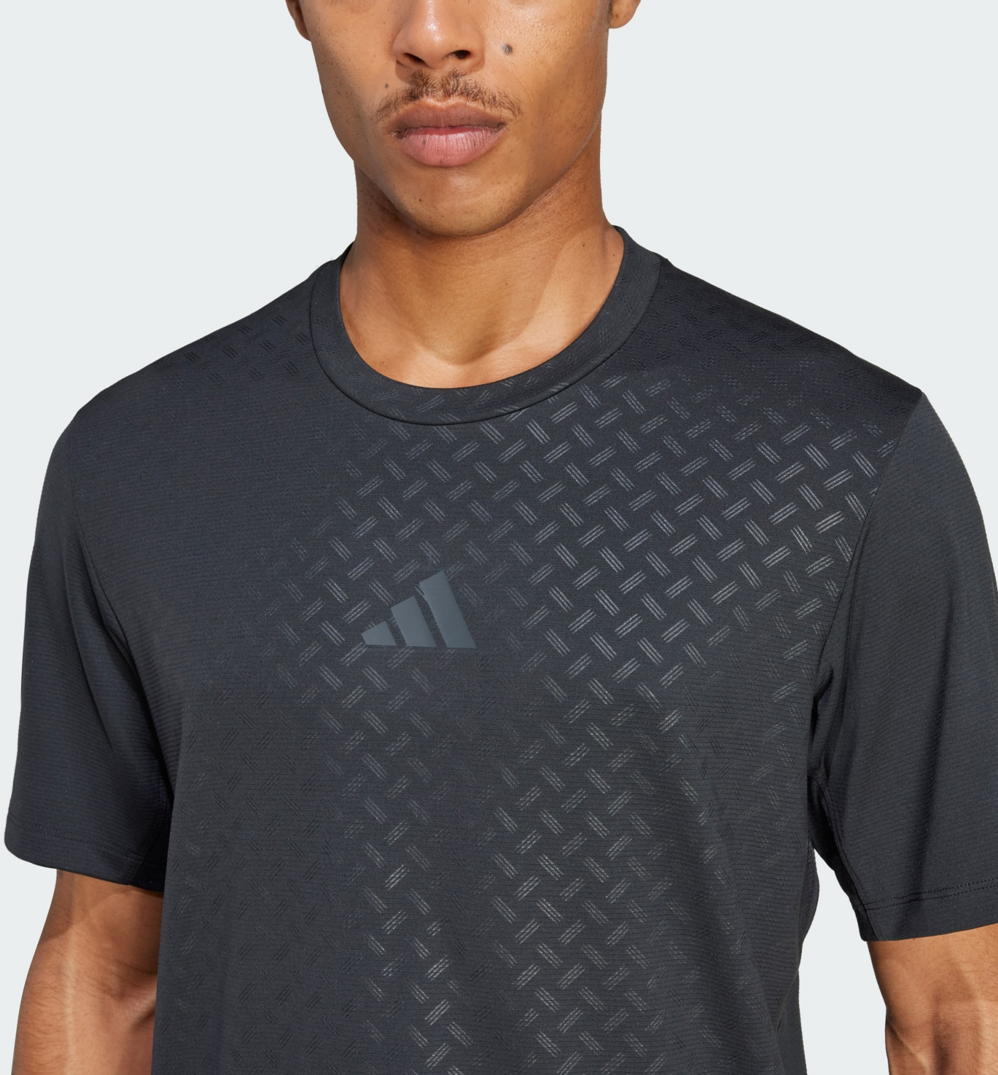 ADIDAS, Adidas Primelift 3-stripes T-shirt