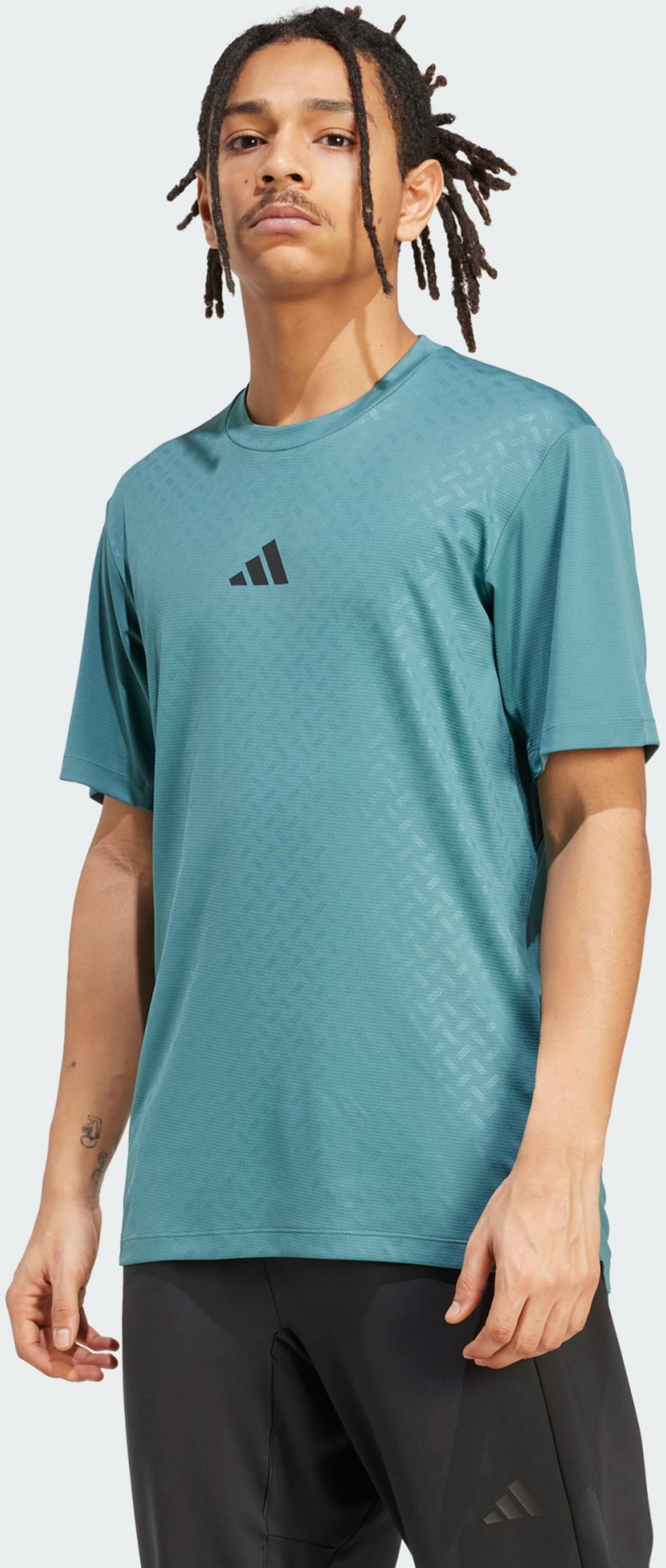 ADIDAS, Adidas Primelift 3-stripes T-shirt