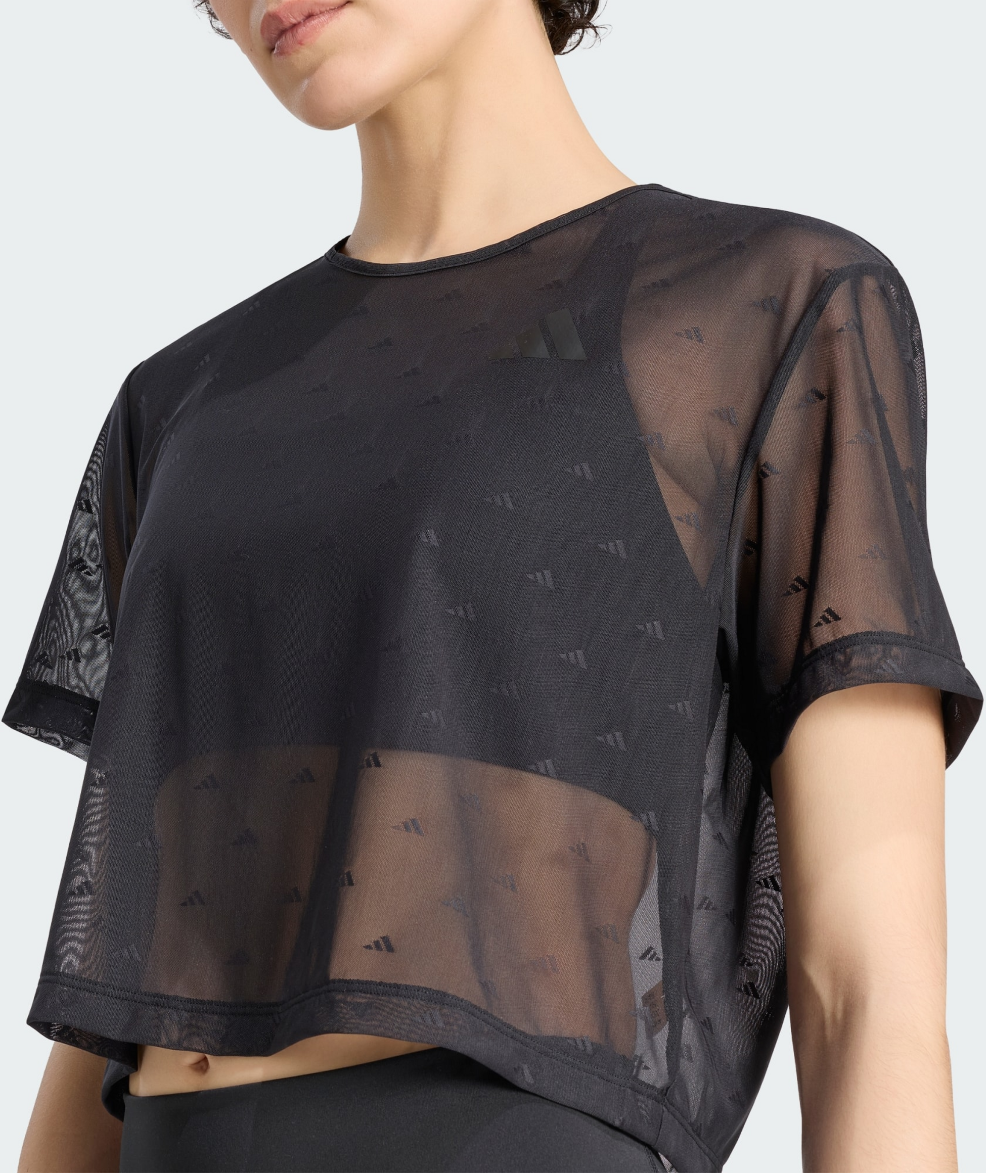 ADIDAS, Adidas Primelift Essentials Workout Boxy Mesh T-shirt