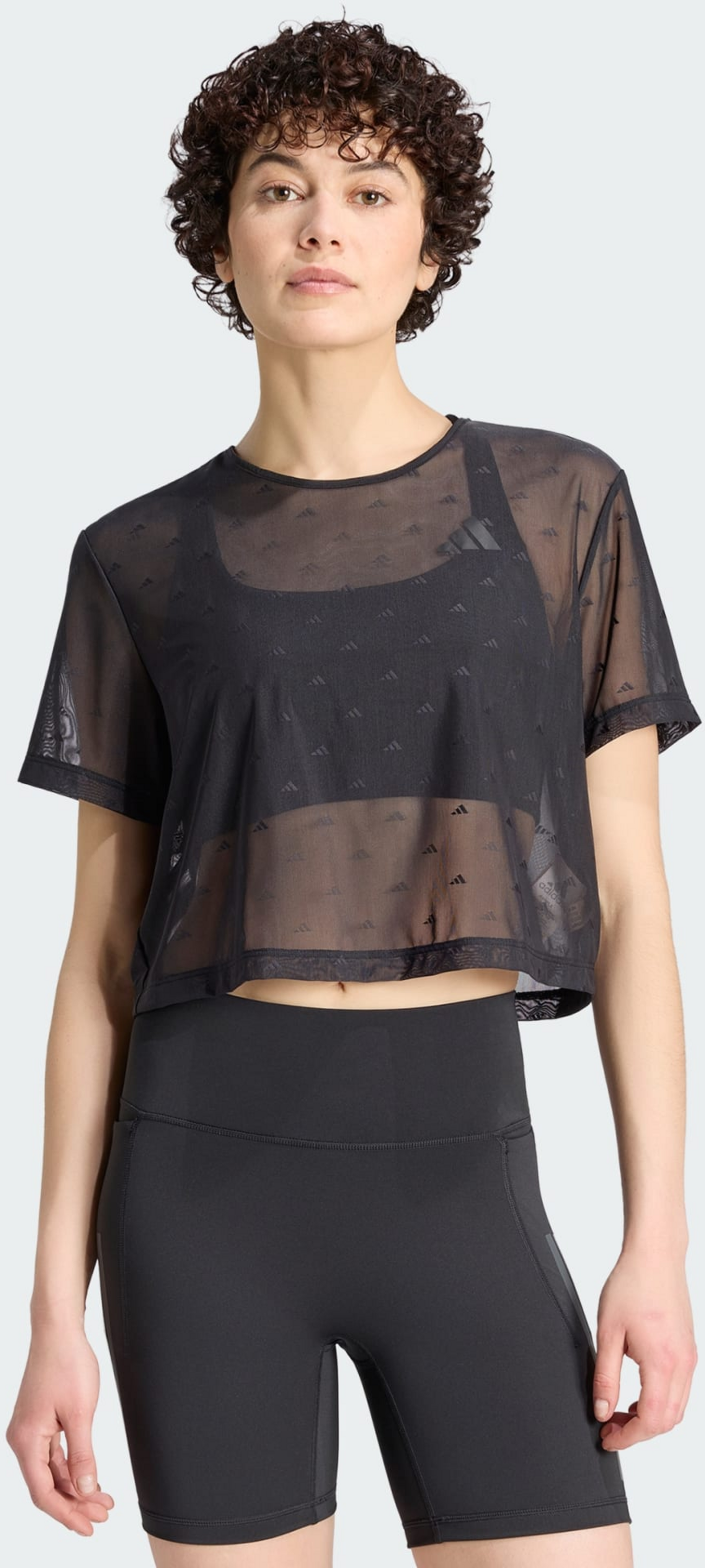 ADIDAS, Adidas Primelift Essentials Workout Boxy Mesh T-shirt