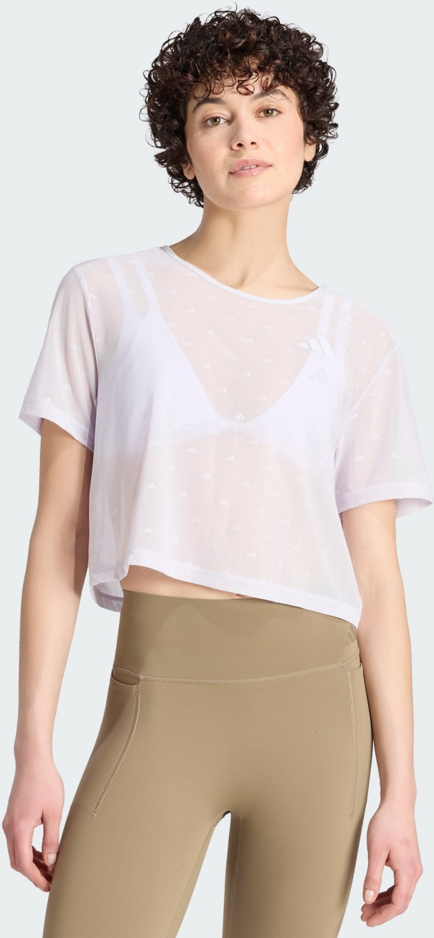 ADIDAS, Adidas Primelift Essentials Workout Boxy Mesh T-shirt