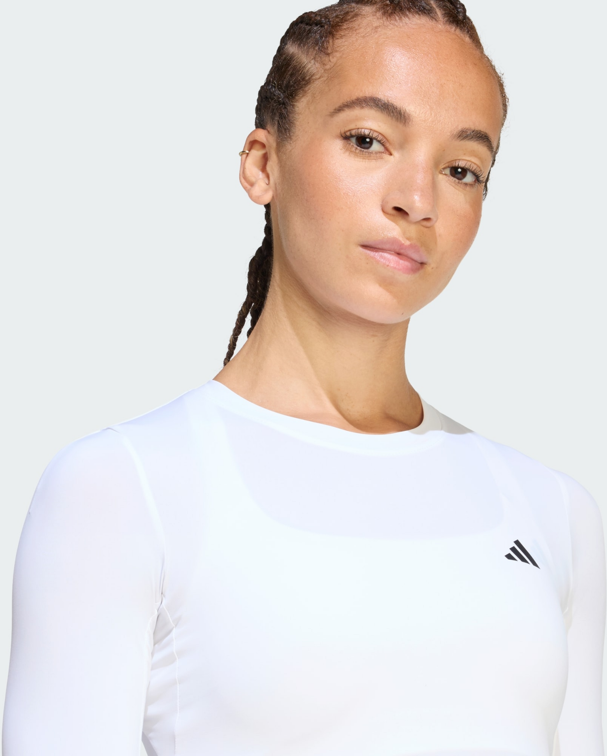 ADIDAS, Adidas Primelift Essentials Workout Contour Topp Med L&aring;nga &Auml;rmar