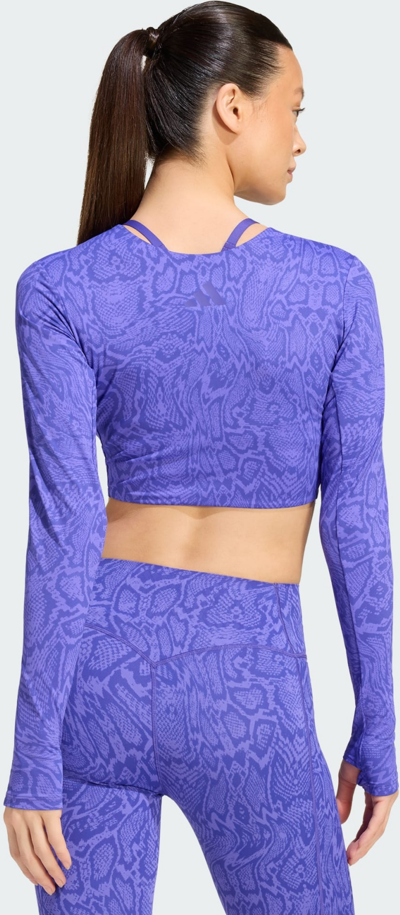 ADIDAS, Adidas Primelift Workout Snake Twist V&auml;ndbar L&aring;ng&auml;rmad T-shirt