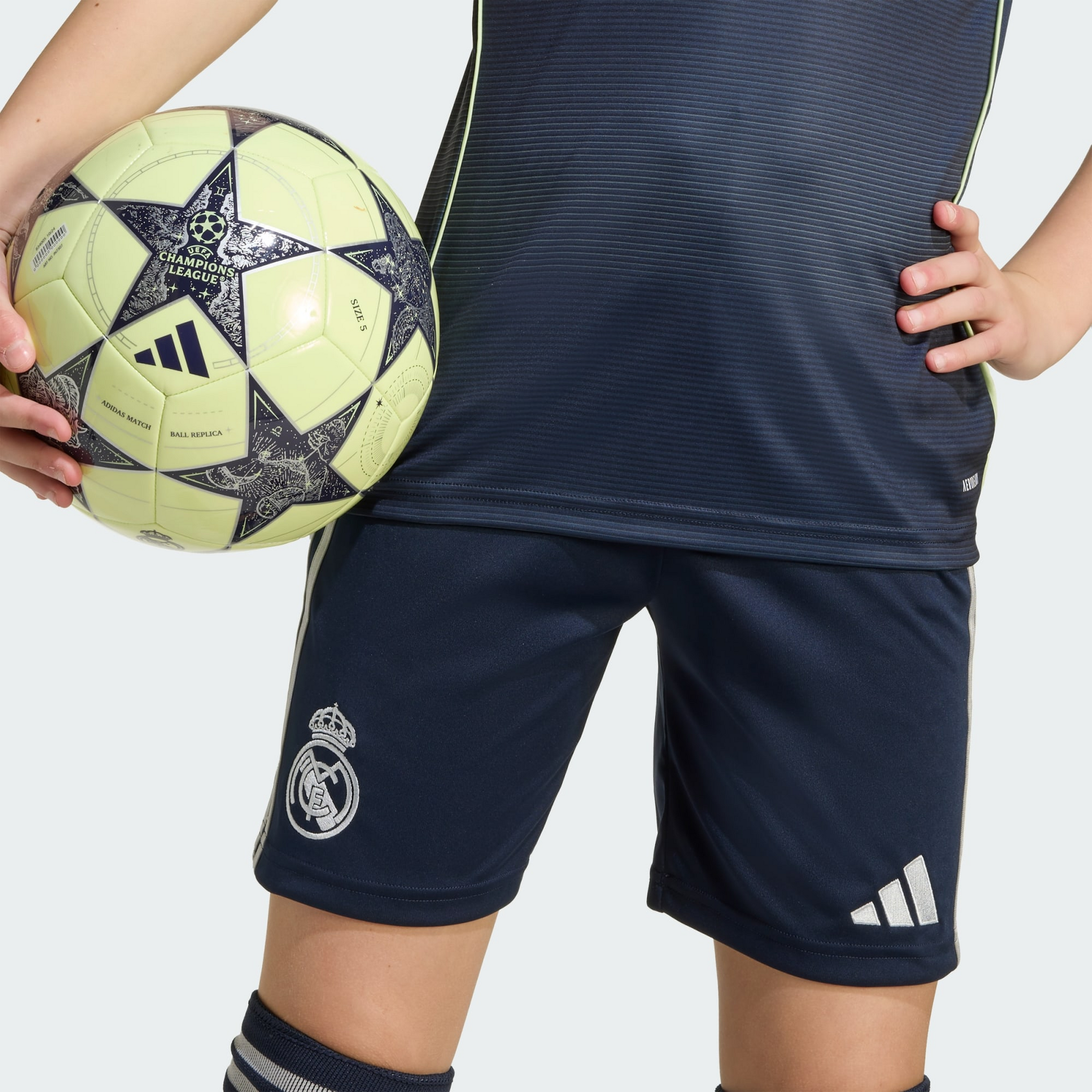 ADIDAS, Adidas Real Madrid 25/26 Bortashorts För Barn