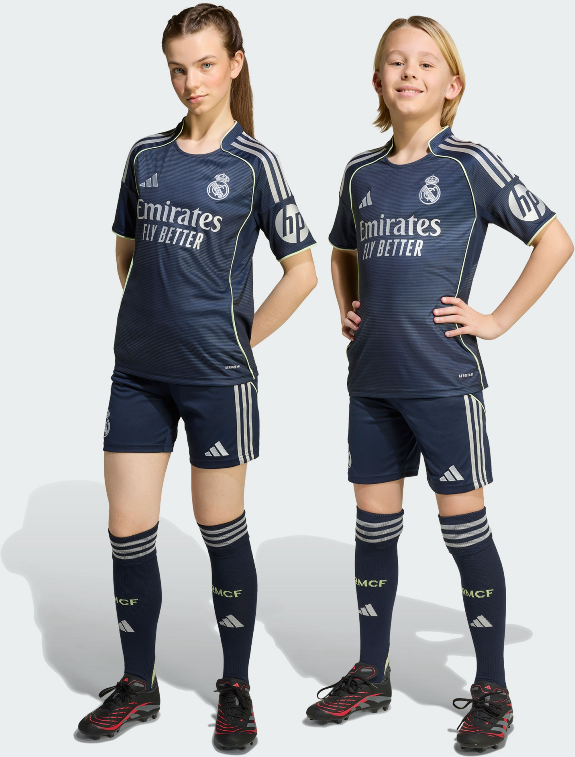 ADIDAS, Adidas Real Madrid 25/26 Bortashorts För Barn