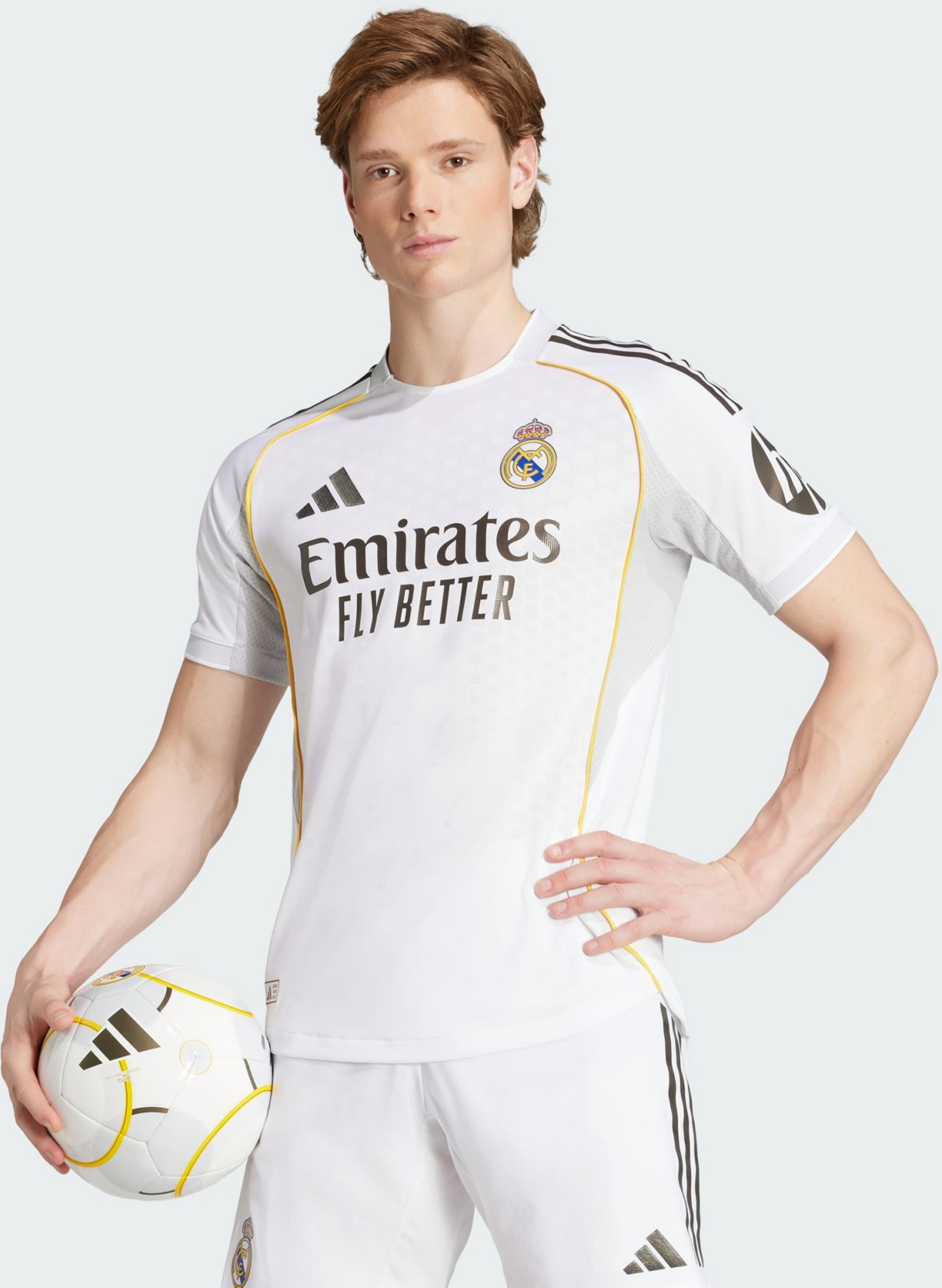 ADIDAS, Adidas Real Madrid 25/26 Home Authentic Tr&ouml;ja