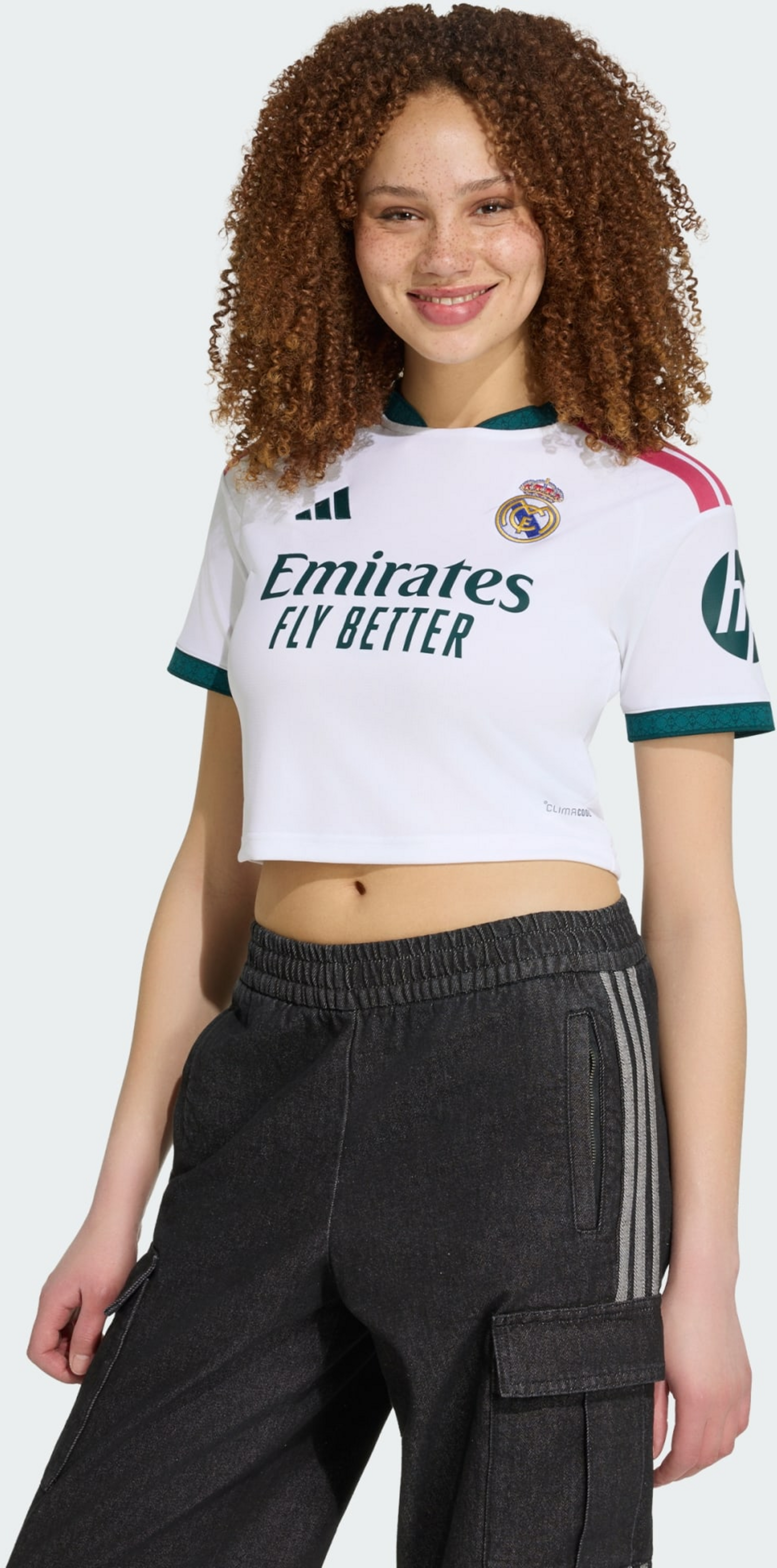 ADIDAS, Adidas Real Madrid 26/27 Hemmatr&ouml;ja I Crop-modell