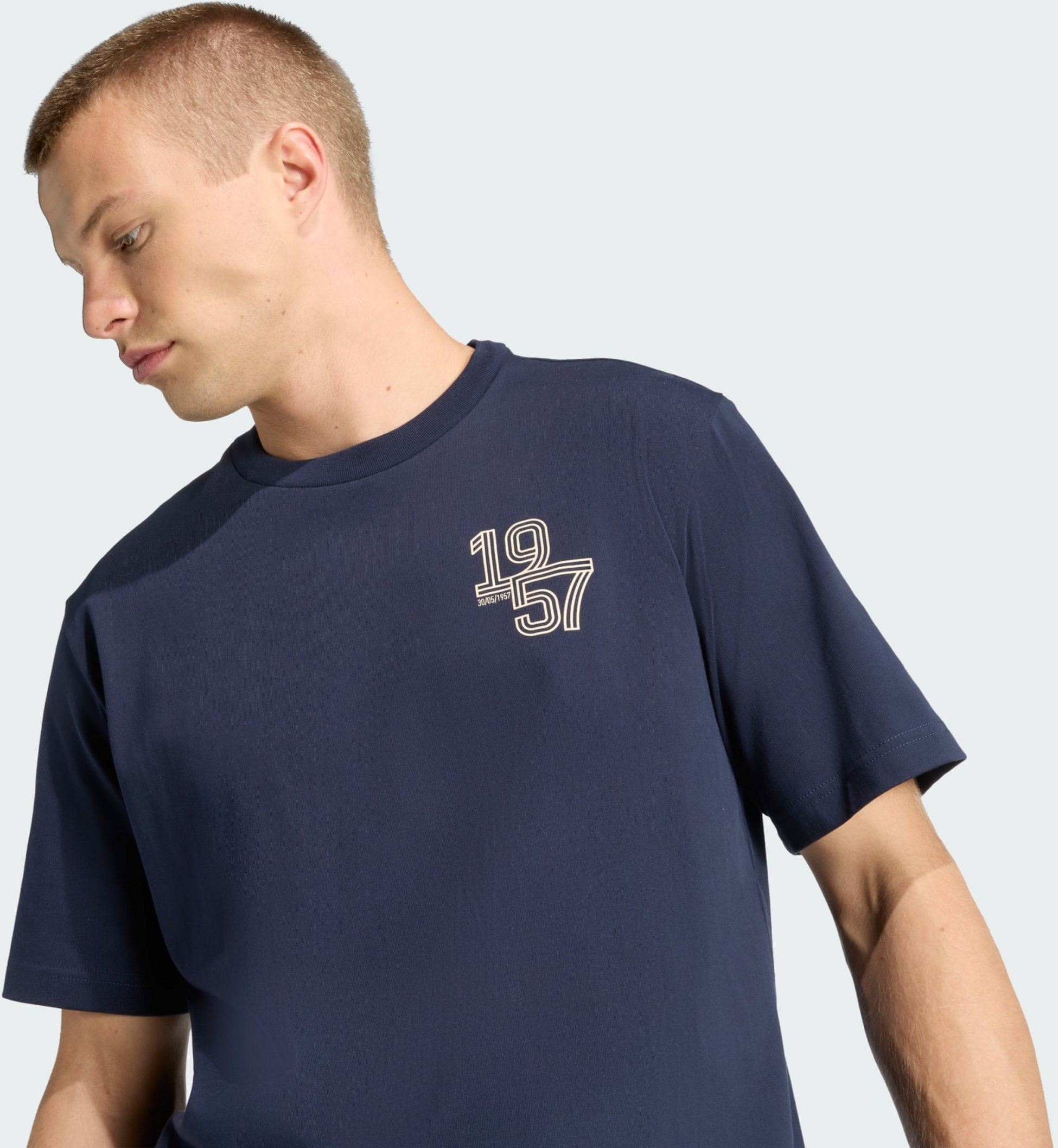 ADIDAS, Adidas Real Madrid Heritage Heavy Cotton T-shirt