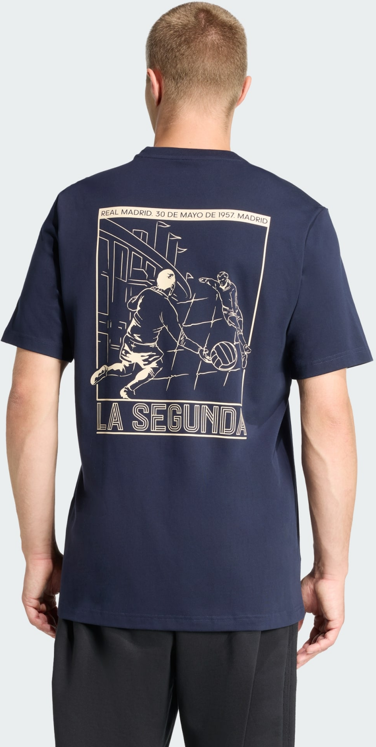 ADIDAS, Adidas Real Madrid Heritage Heavy Cotton T-shirt