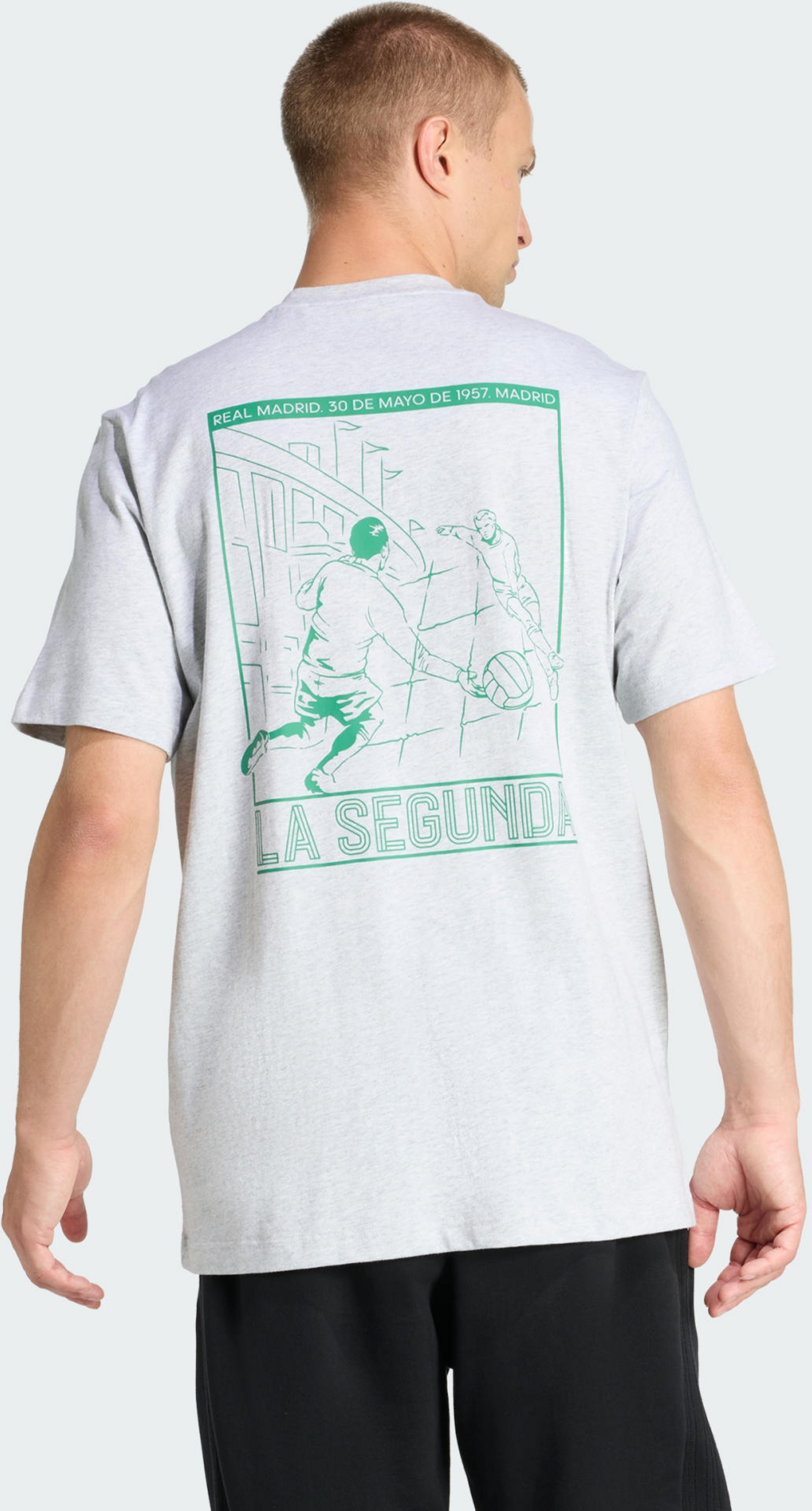 ADIDAS, Adidas Real Madrid Heritage Heavy Cotton T-shirt