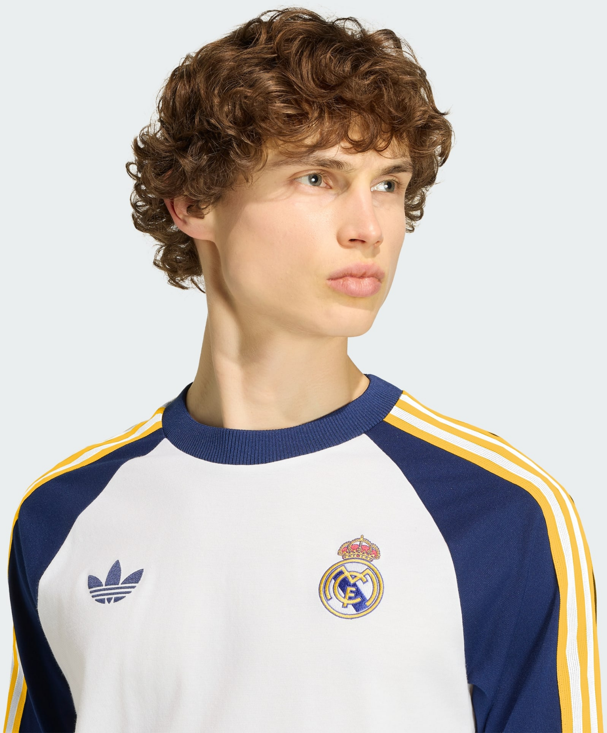 ADIDAS, Adidas Real Madrid Originals L&aring;ng&auml;rmad T-shirt