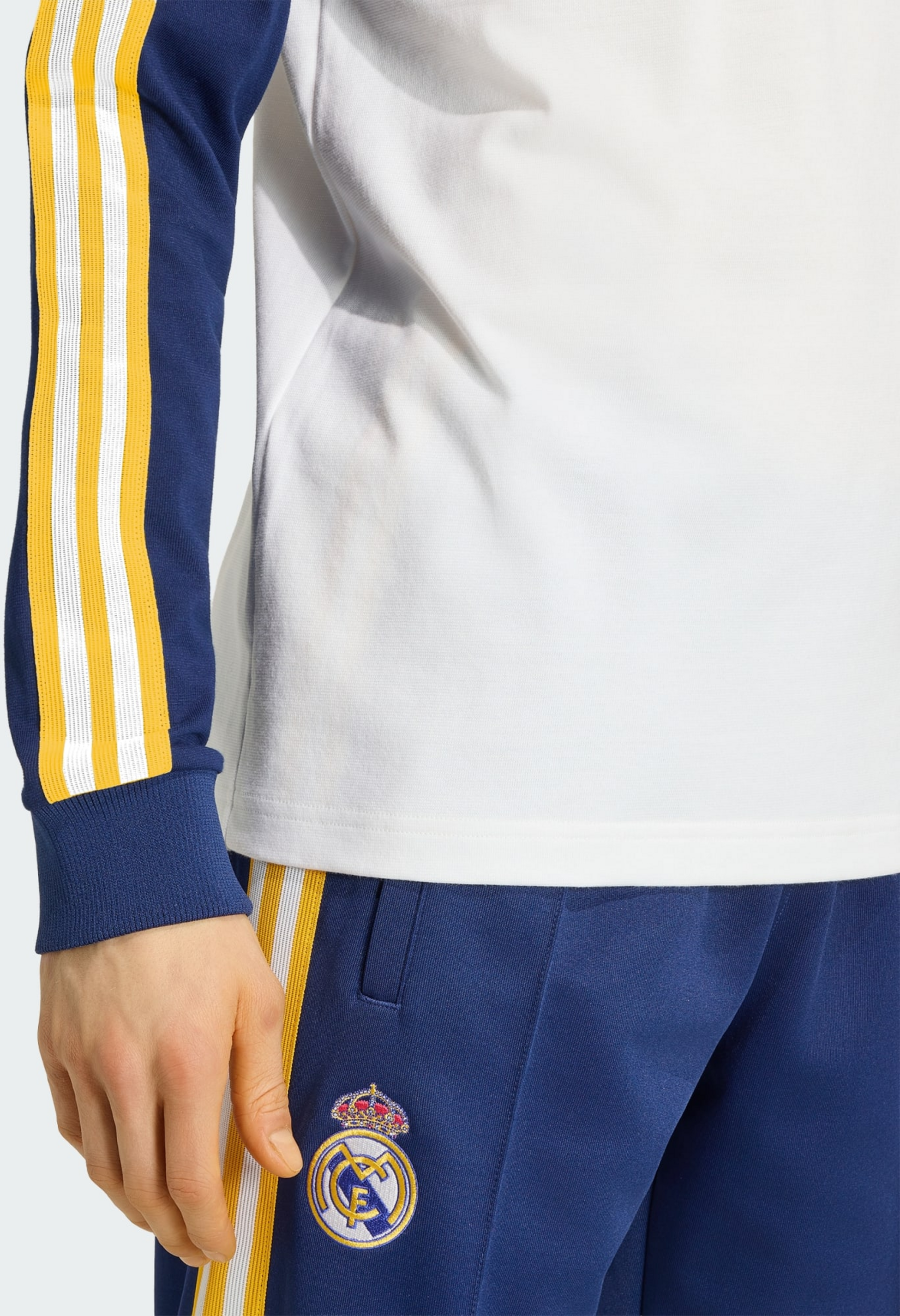 ADIDAS, Adidas Real Madrid Originals L&aring;ng&auml;rmad T-shirt