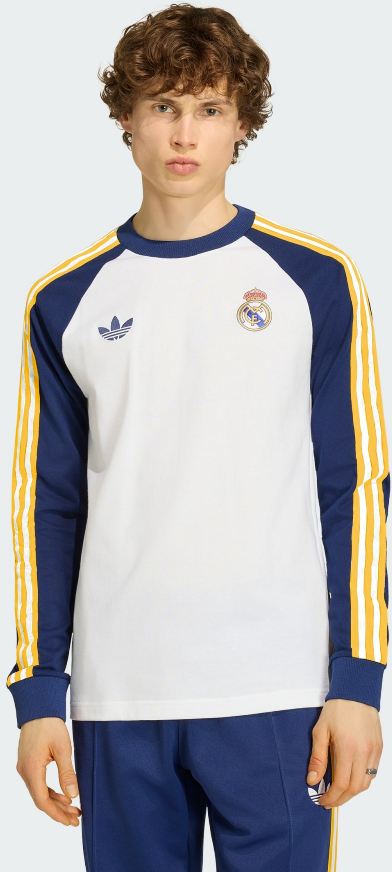 ADIDAS, Adidas Real Madrid Originals L&aring;ng&auml;rmad T-shirt