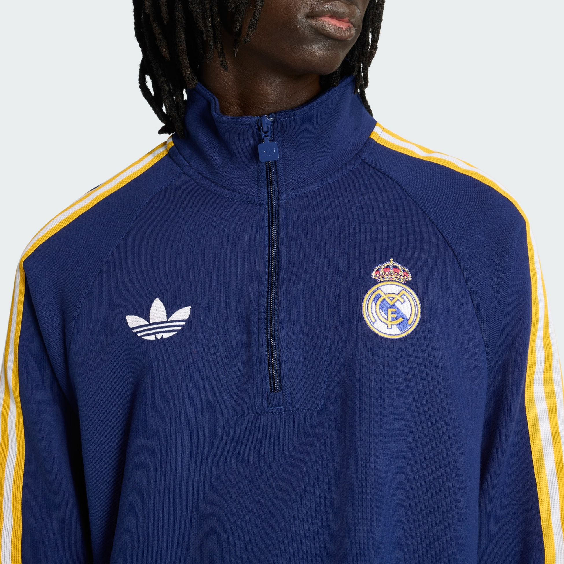 ADIDAS, Adidas Real Madrid Originals Tr&ouml;ja Med Halv Dragkedja