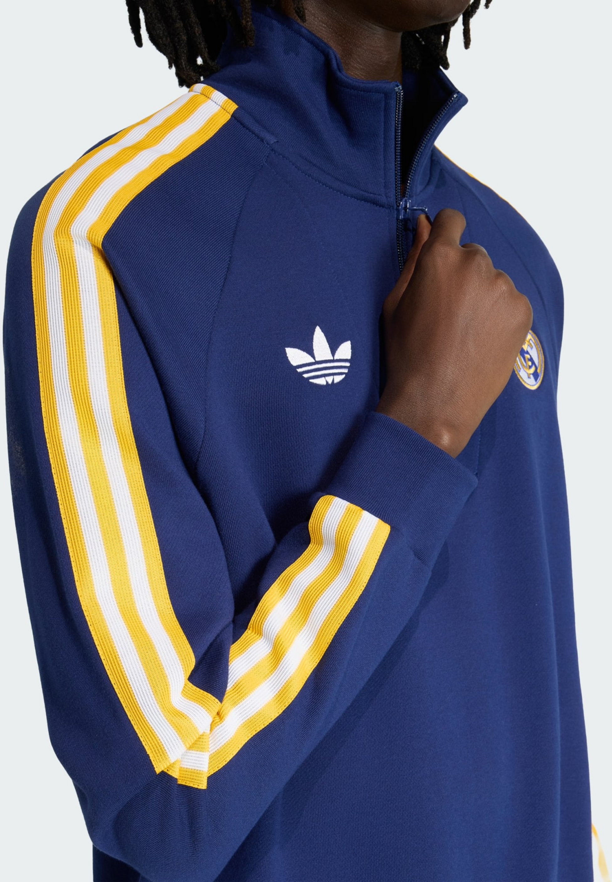 ADIDAS, Adidas Real Madrid Originals Tr&ouml;ja Med Halv Dragkedja