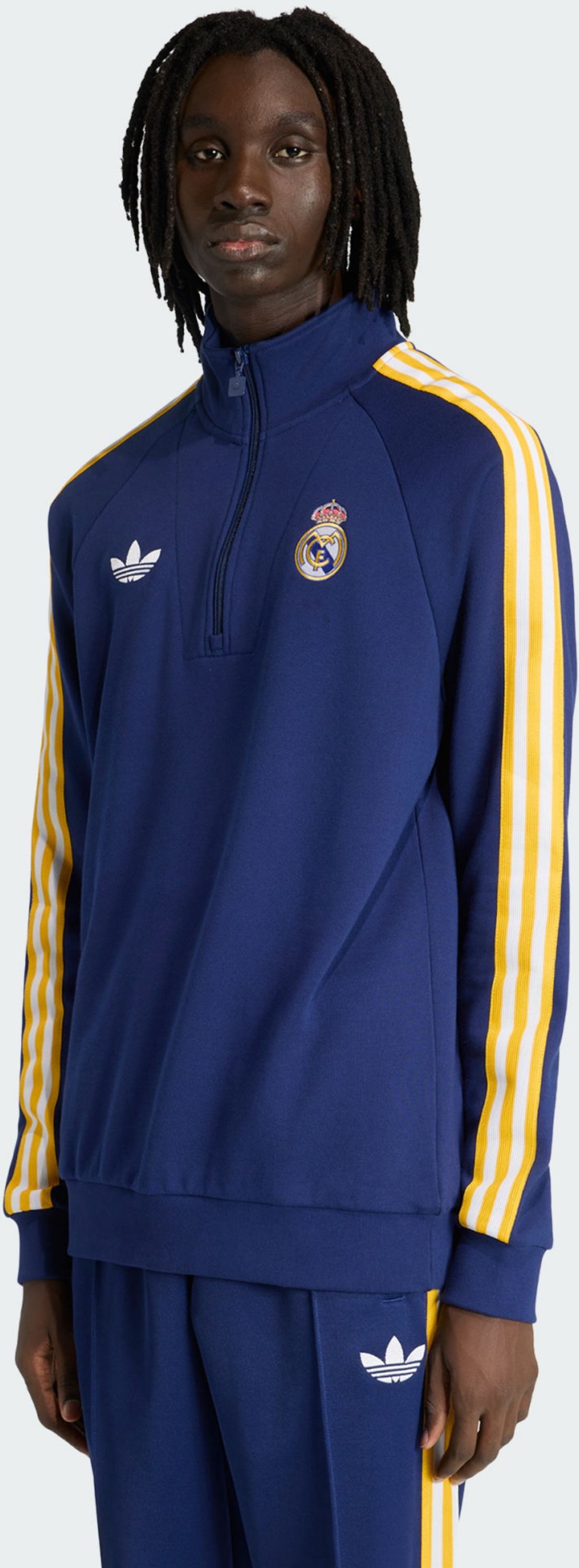 ADIDAS, Adidas Real Madrid Originals Tr&ouml;ja Med Halv Dragkedja