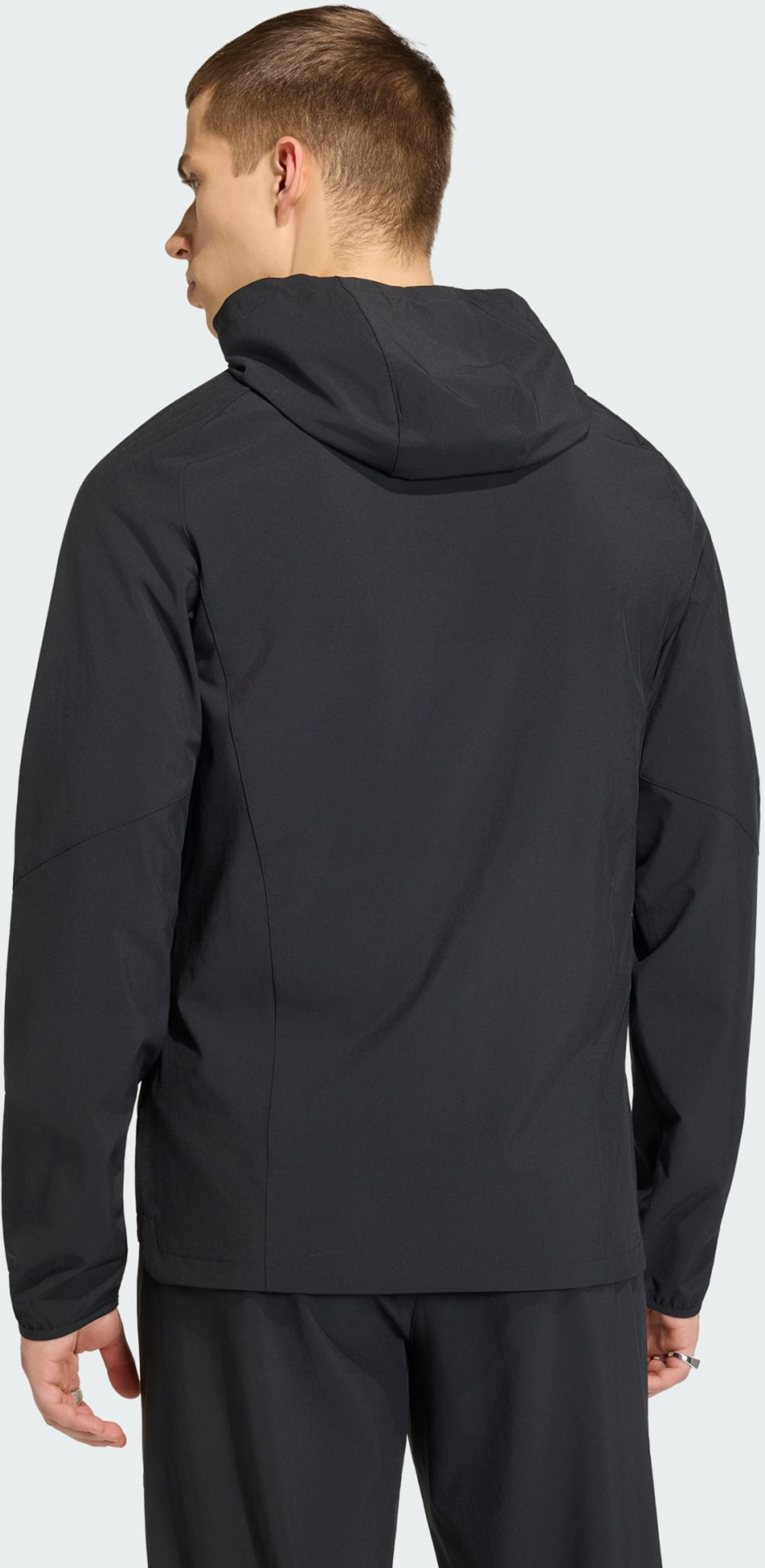 ADIDAS, Adidas Real Madrid Travel Vindjacka Med Hel Dragkedja