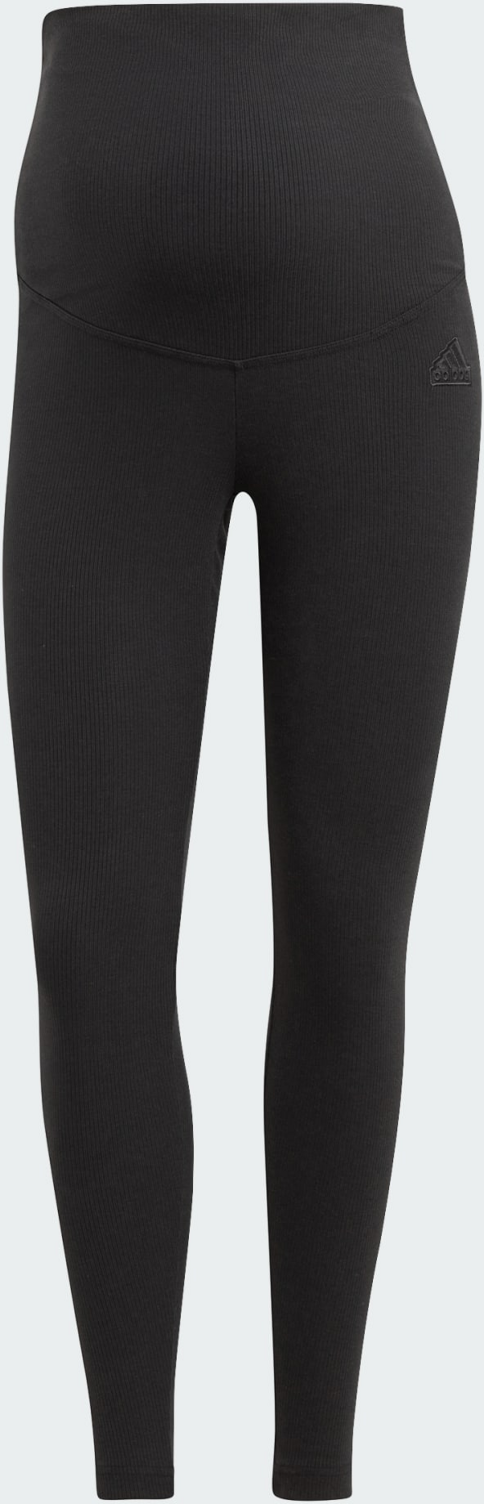 ADIDAS, Adidas Ribbed High-waist 7/8 Tights (maternity)