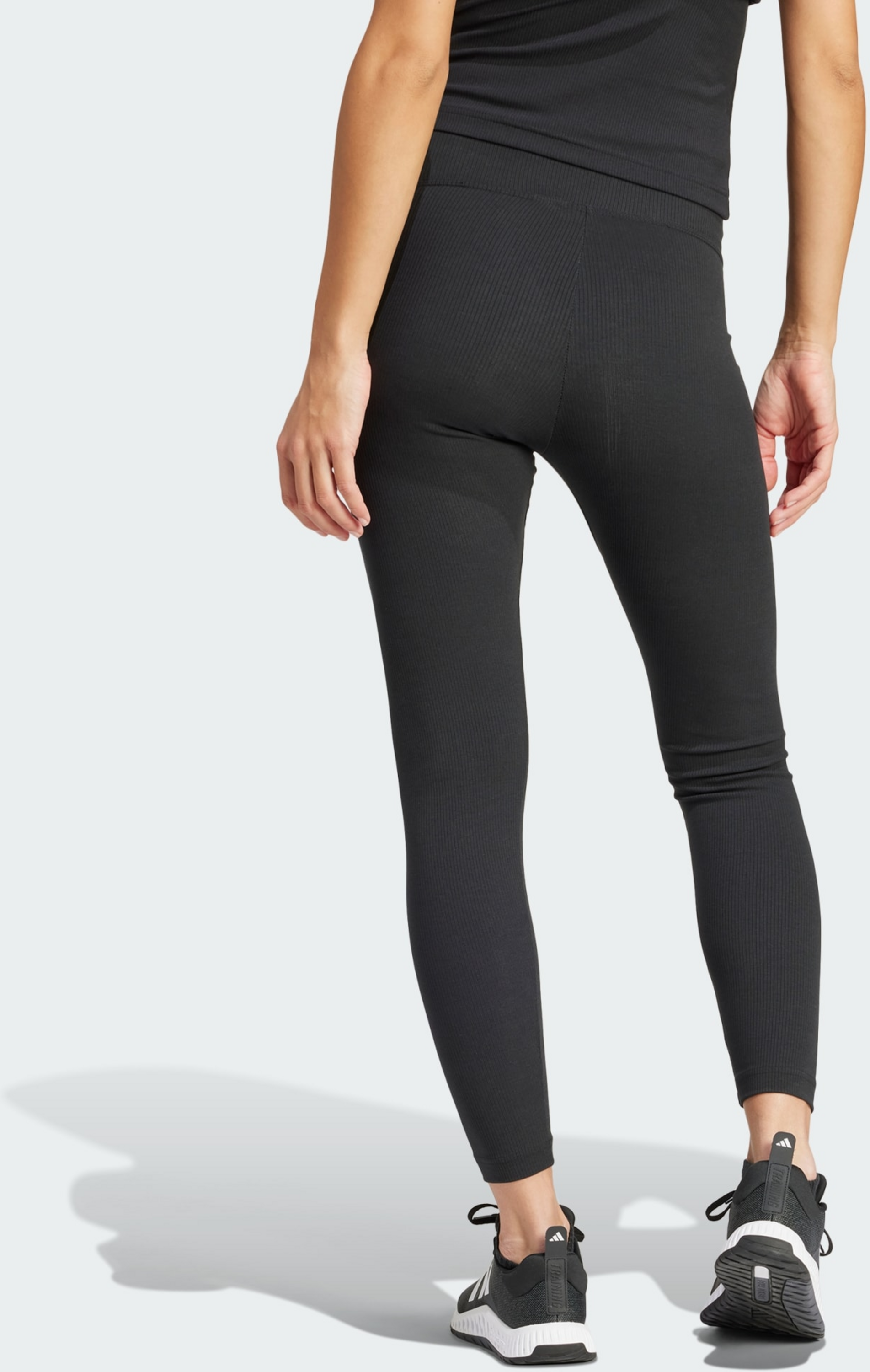 ADIDAS, Adidas Ribbed High-waist 7/8 Tights (maternity)