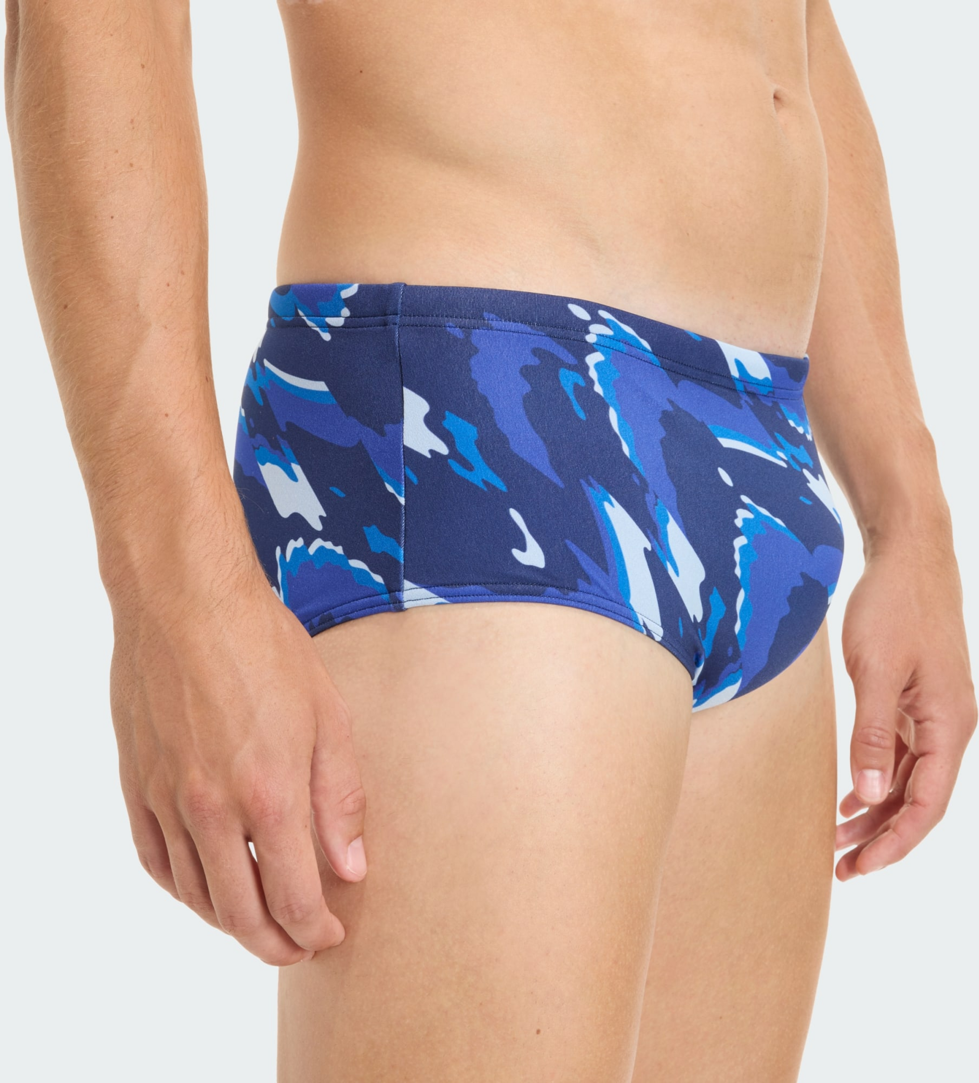 ADIDAS, Adidas Ripstream Team Badbyxor Med Grafik Och Vida Ben