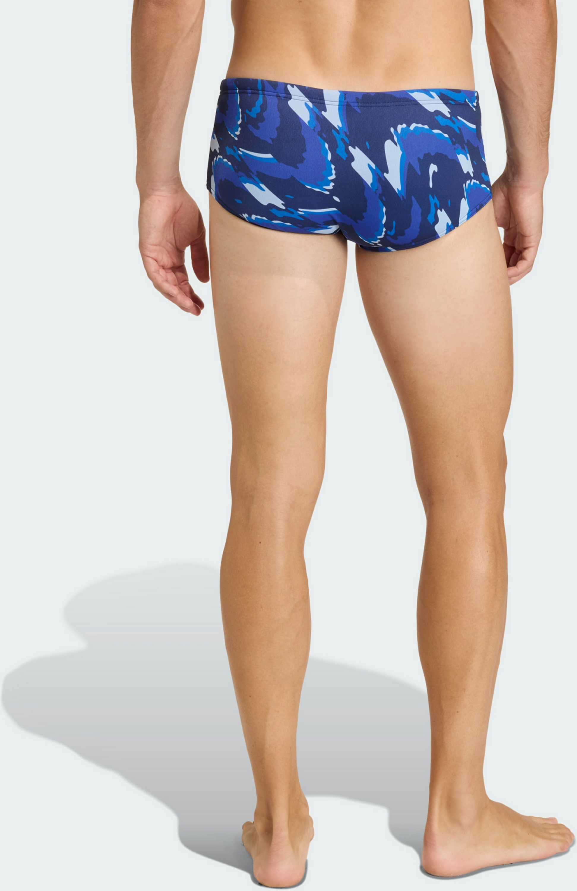 ADIDAS, Adidas Ripstream Team Badbyxor Med Grafik Och Vida Ben