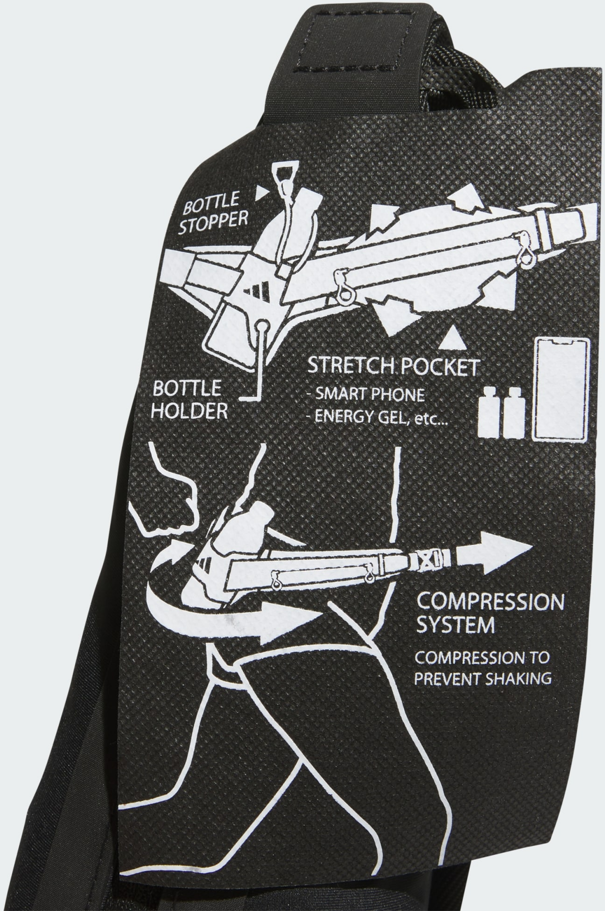 ADIDAS, Adidas Running Bottle Väska