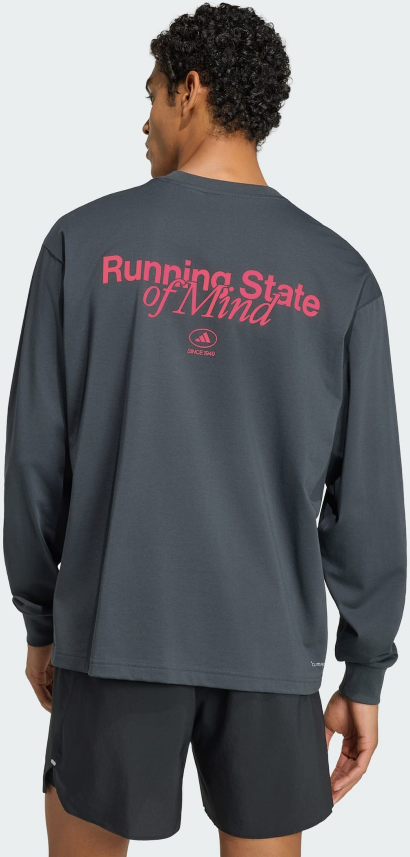 ADIDAS, Adidas Running State Of Mind Graphic L&aring;ng&auml;rmad T-shirt