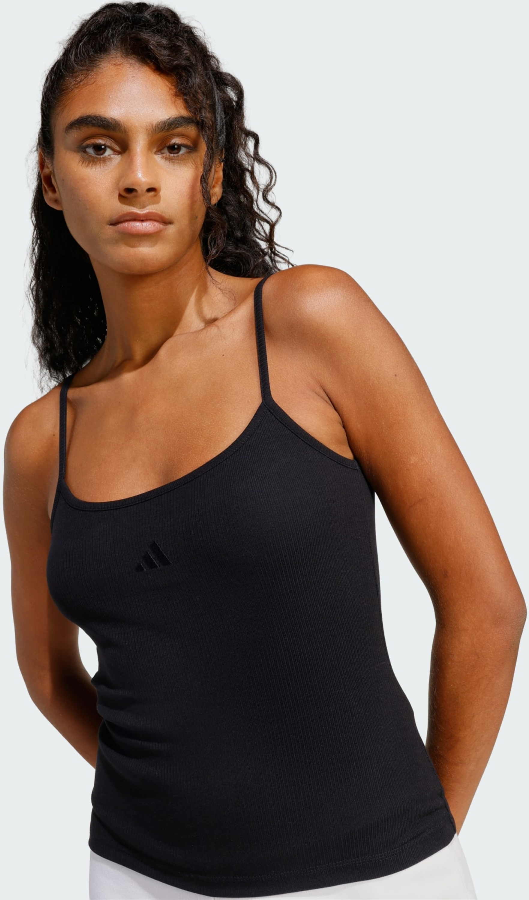 ADIDAS, Adidas Säsongens Essentials Linne Med Ribbning