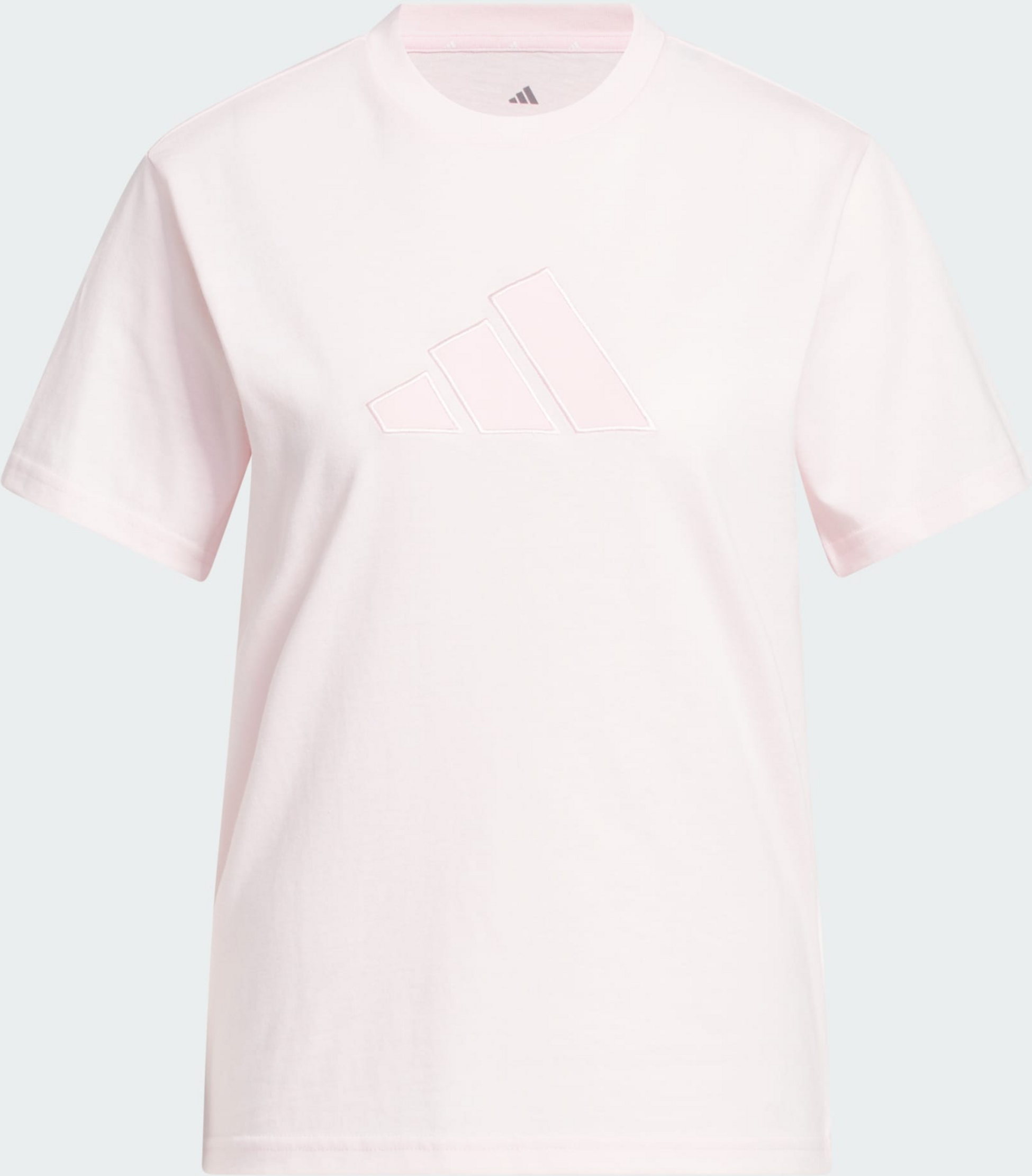 ADIDAS, Adidas Satin-filled Logo Graphic T-shirt