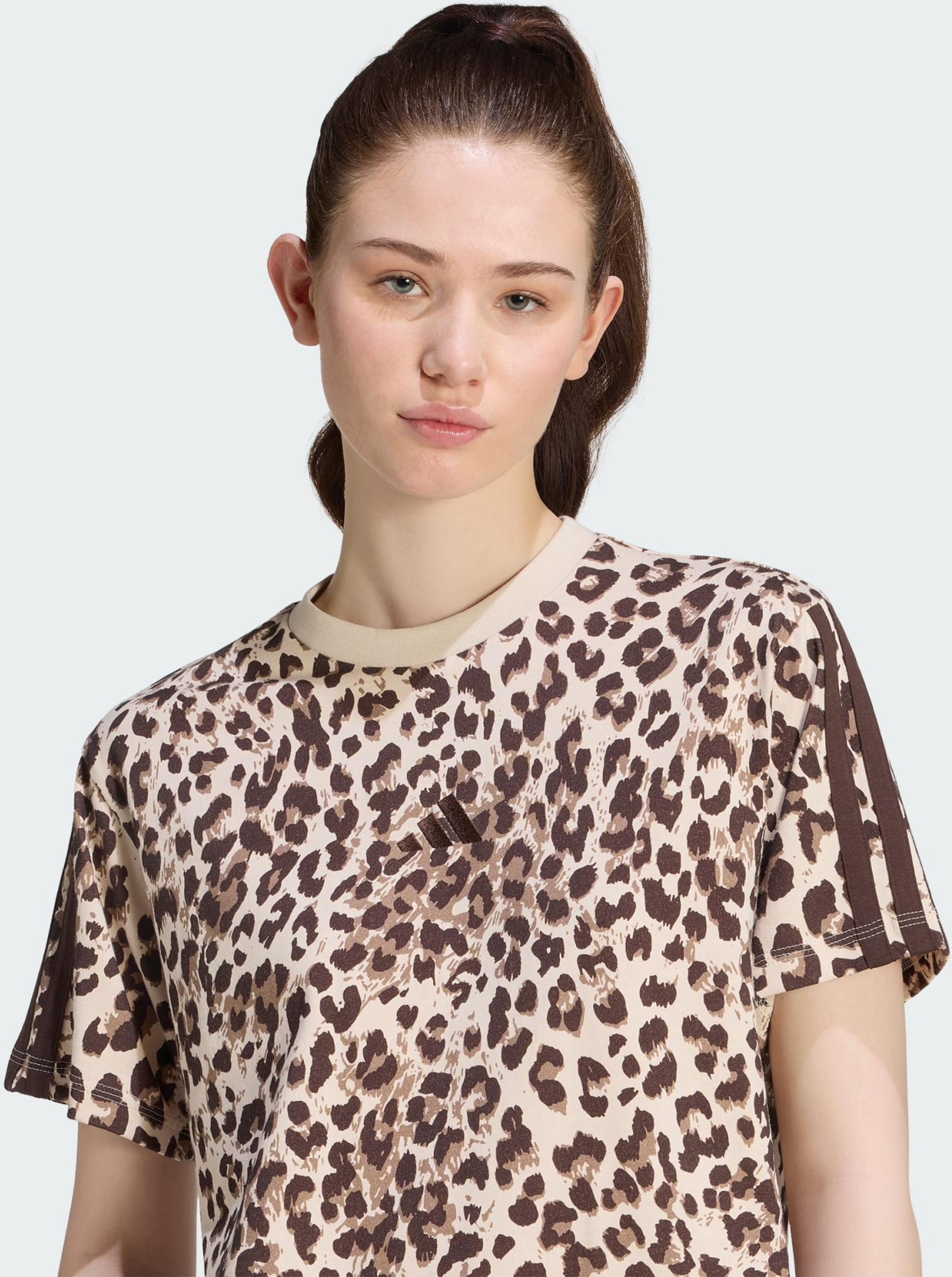 ADIDAS, Adidas Seasonal Essentials Animal Print T-shirt