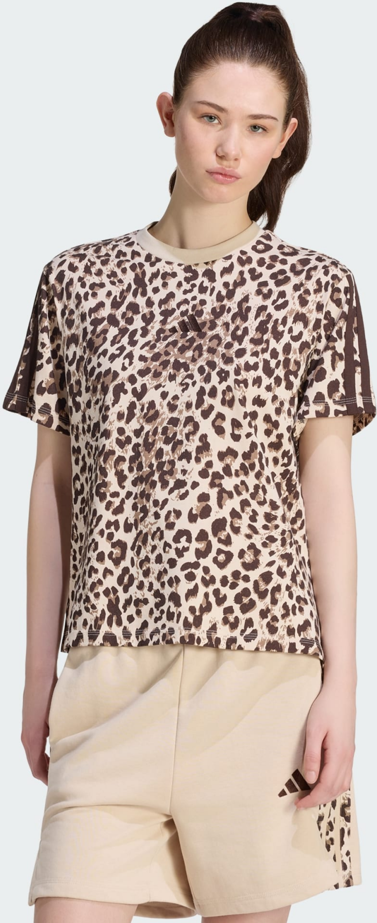 ADIDAS, Adidas Seasonal Essentials Animal Print T-shirt