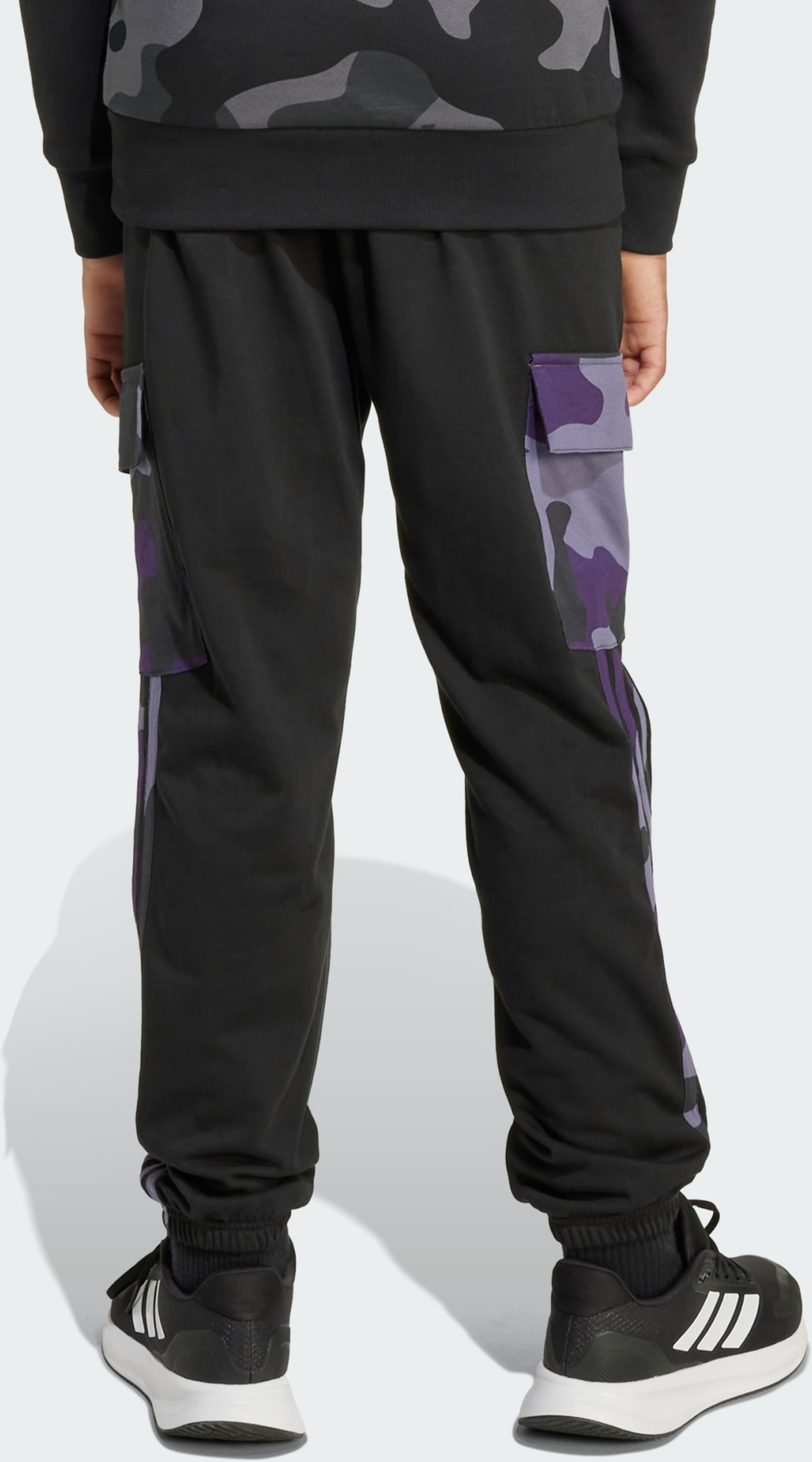 ADIDAS, Adidas Seasonal Essentials Camo Cargobyxor I Sweatshirttyg För Barn
