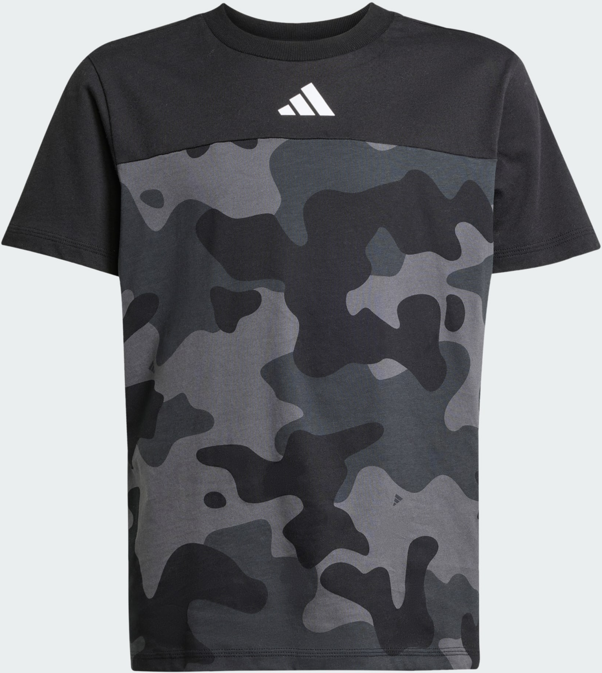 ADIDAS, Adidas Seasonal Essentials Camo Cotton T-shirt För Barn