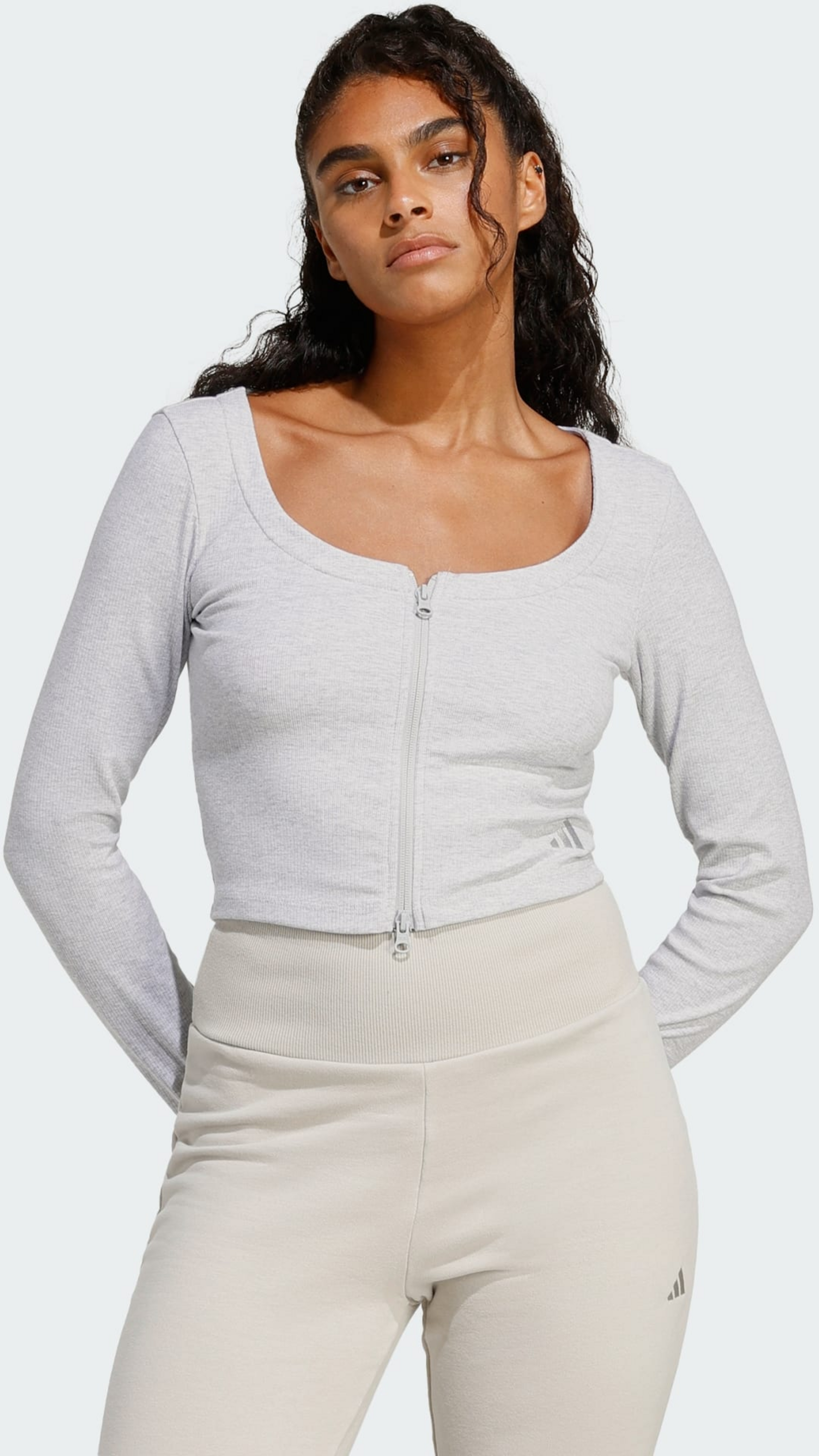 ADIDAS, Adidas Seasonal Essentials Cardigan Med Ribbning