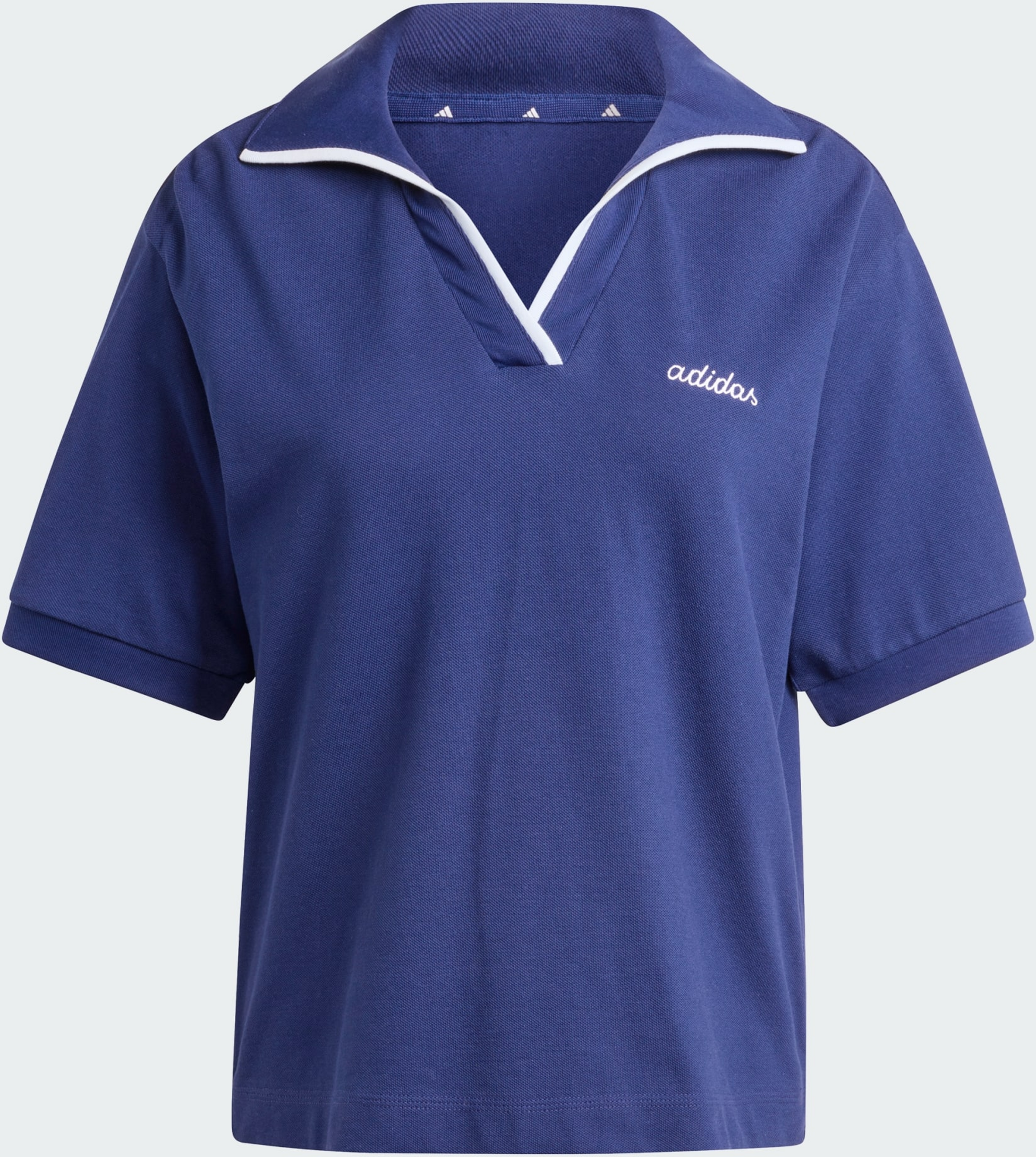 ADIDAS, Adidas Seasonal Essentials Colorpop Pikétröja Med Broderad Grafik