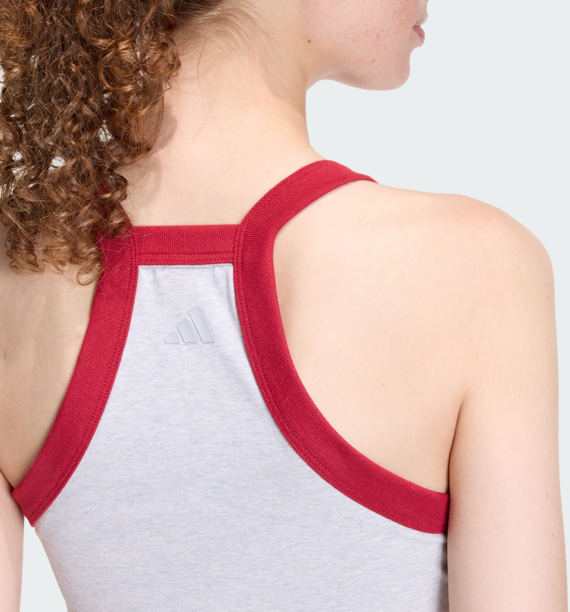 ADIDAS, Adidas Seasonal Essentials Colorpop Tank With Embroidered Graphic Linne