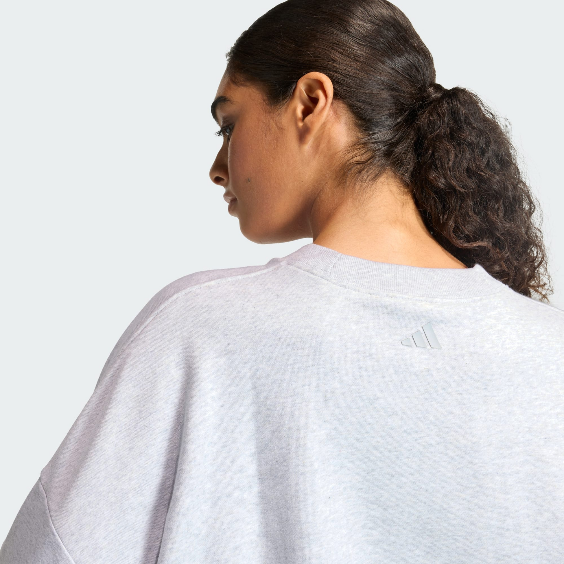 ADIDAS, Adidas Seasonal Essentials Colorpop-sweatshirt Med Broderad Grafik