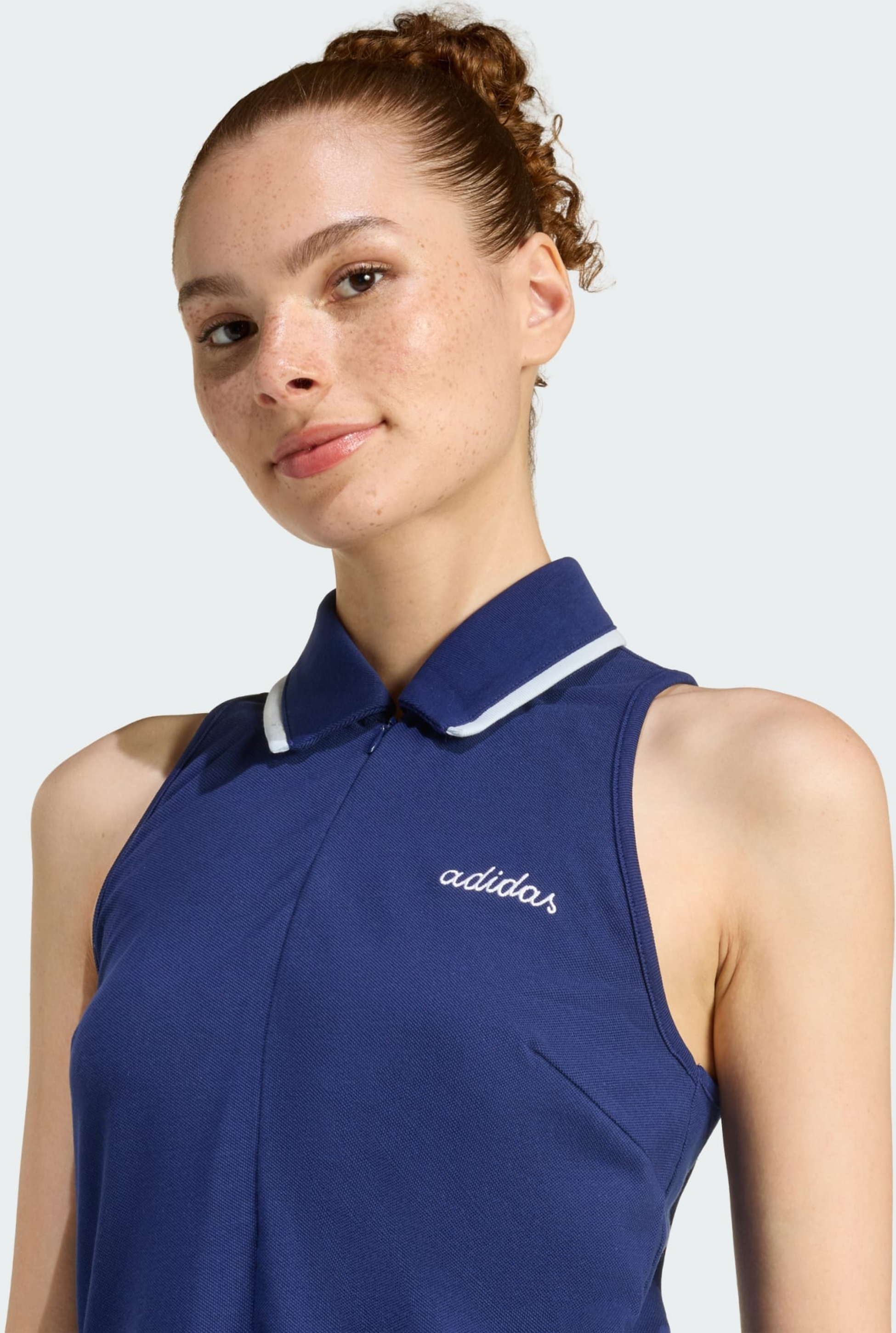 ADIDAS, Adidas Seasonal Essentials Colourpop Dress With Embroidered Graphic Klänning