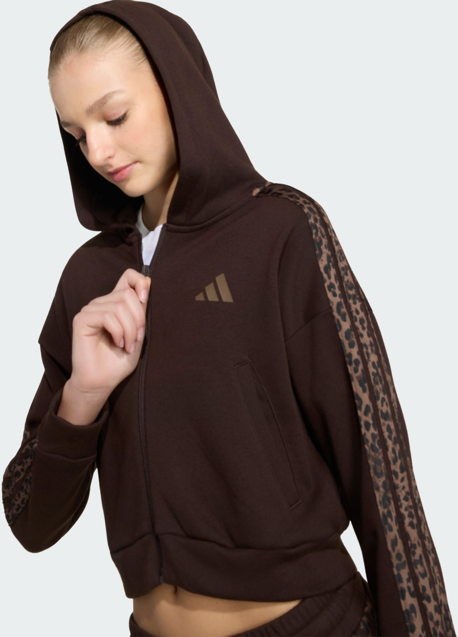 ADIDAS, Adidas Seasonals Animal Full Zip Huvtr&ouml;ja