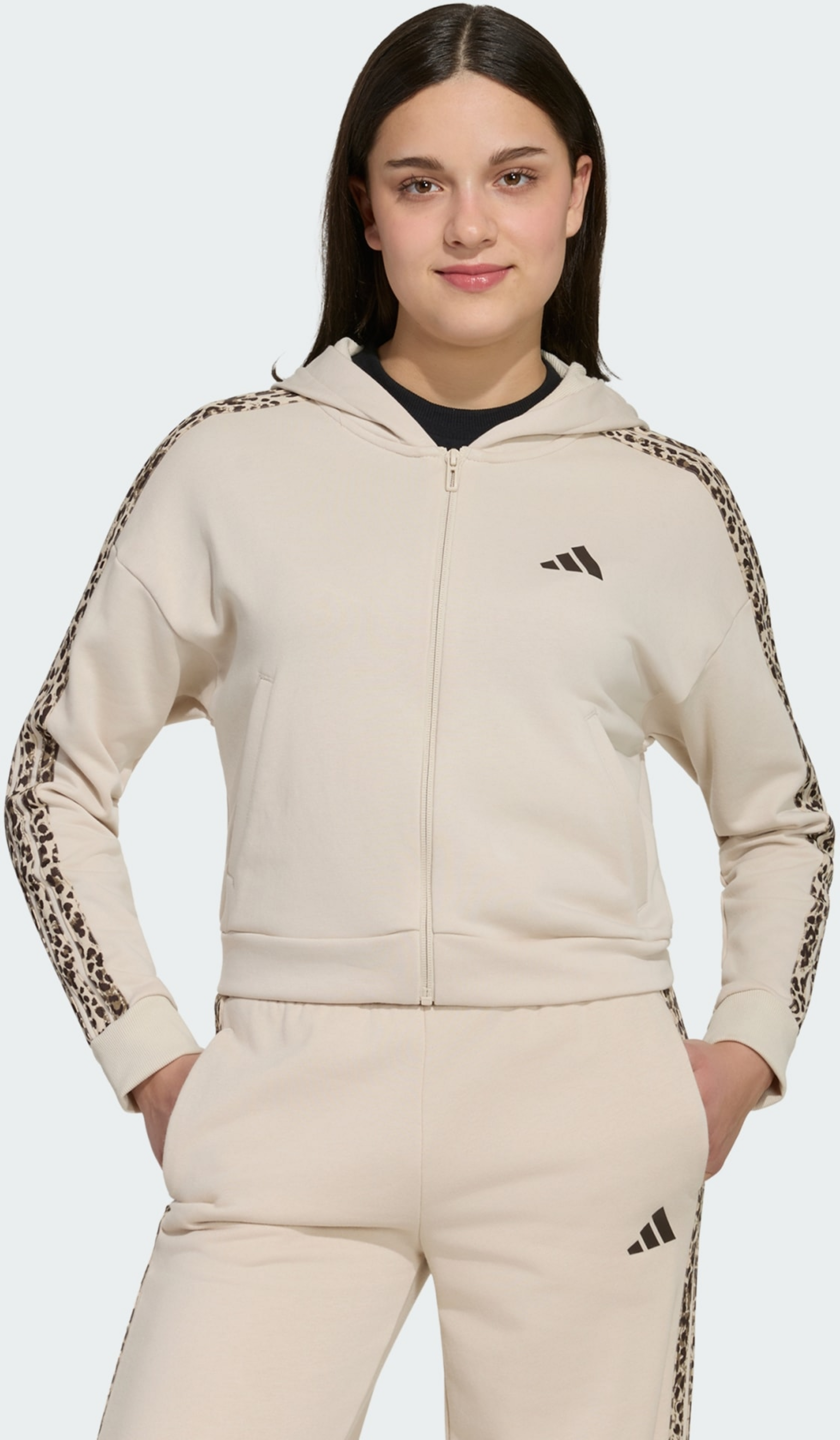 ADIDAS, Adidas Seasonals Animal Full Zip Huvtr&ouml;ja