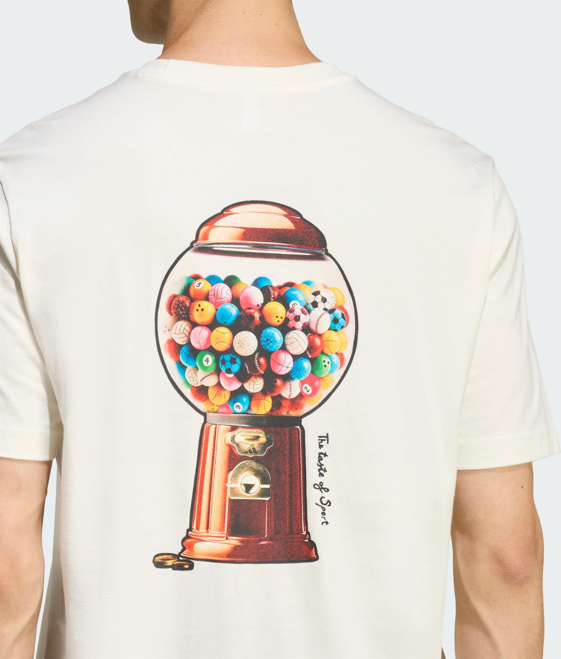 ADIDAS, Adidas Snack Bubble Gum Graphic T-shirt