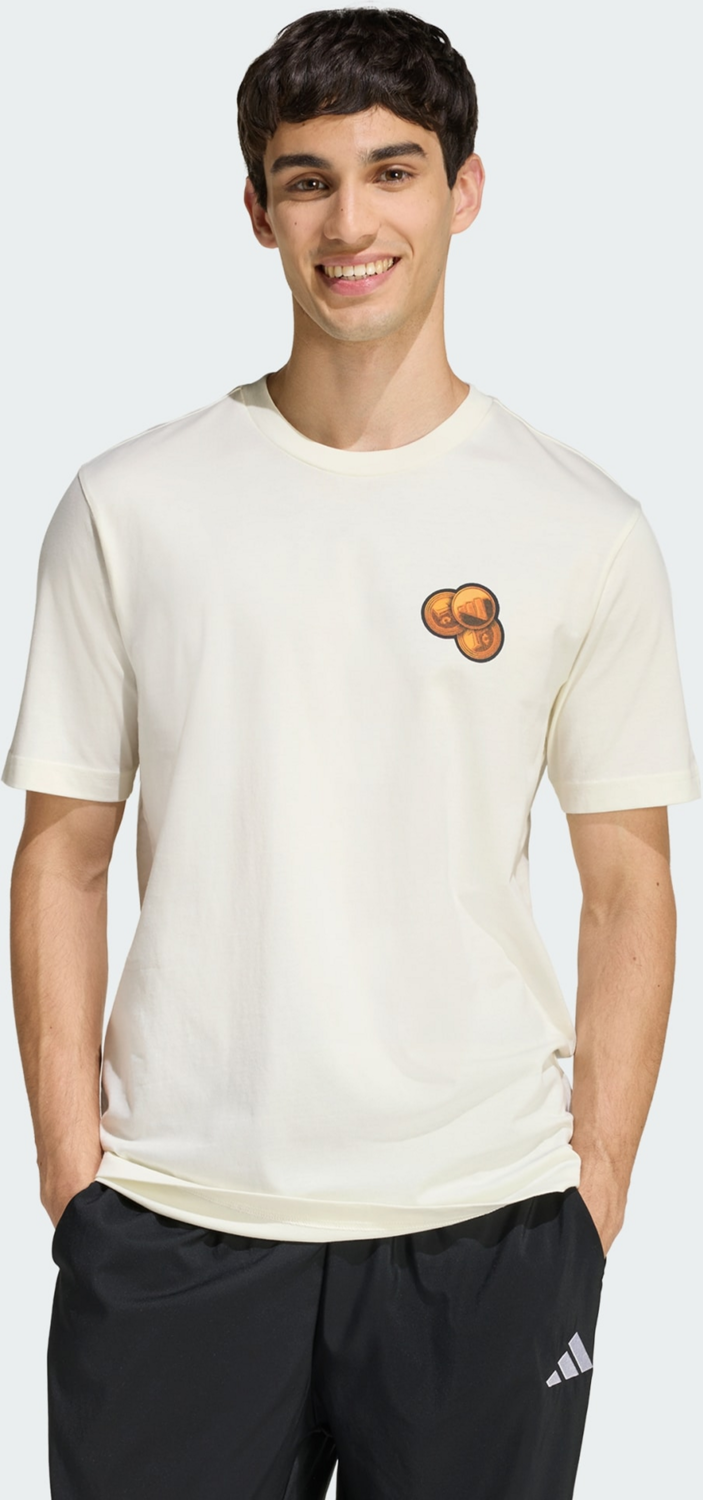 ADIDAS, Adidas Snack Bubble Gum Graphic T-shirt