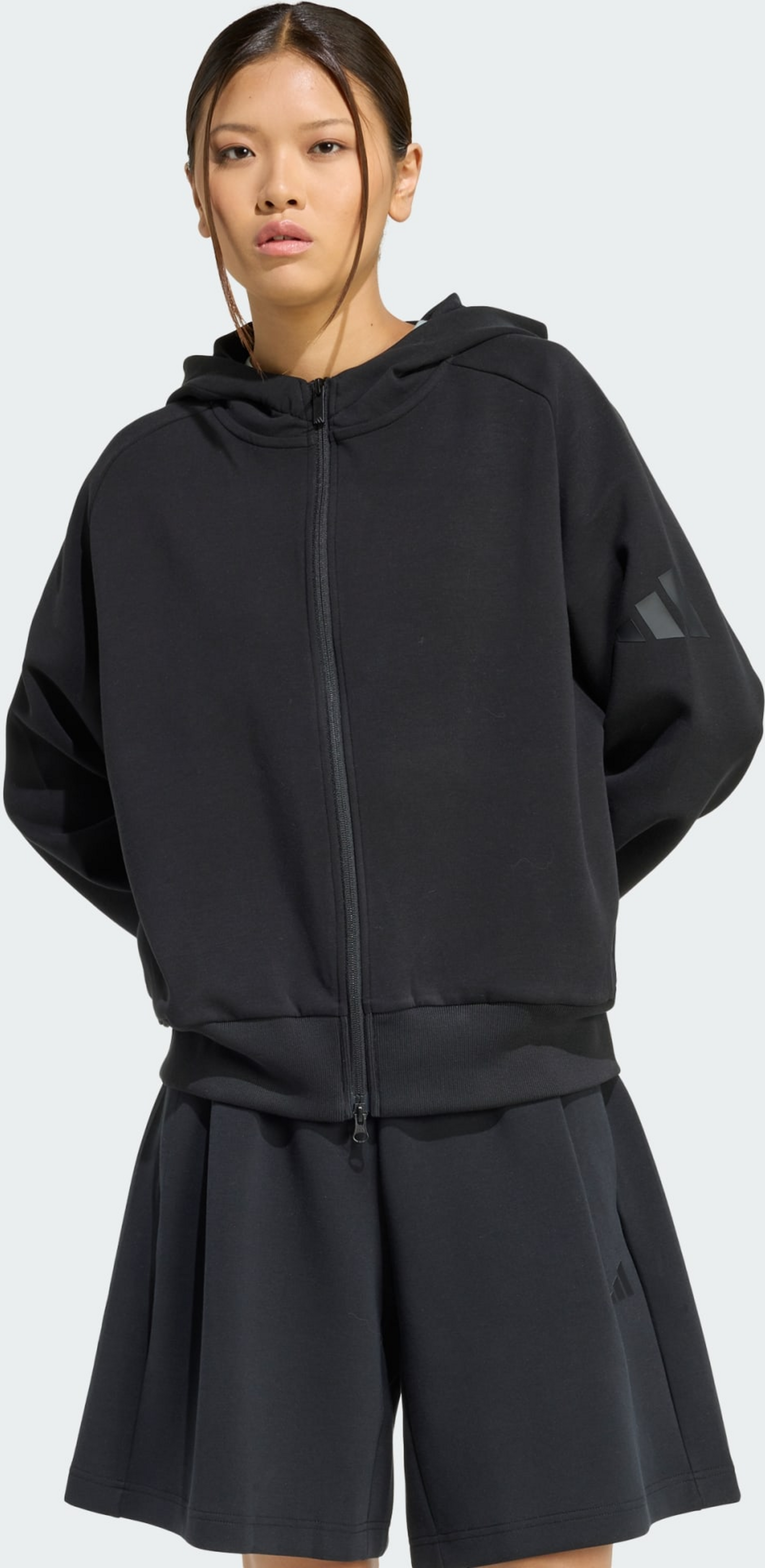 ADIDAS, Adidas Soft Lux Huvtr&ouml;ja Med Hel Dragkedja