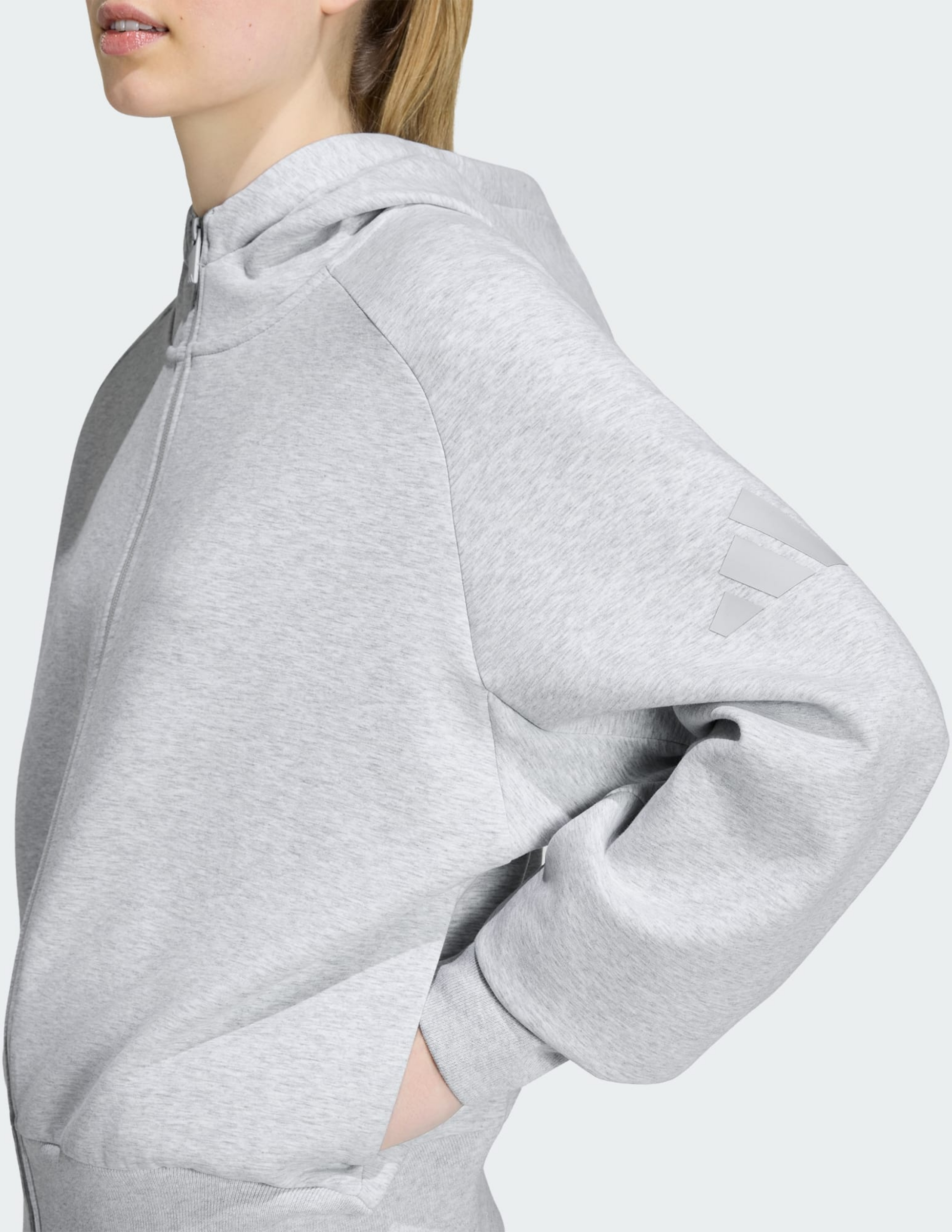 ADIDAS, Adidas Soft Lux Huvtr&ouml;ja Med Hel Dragkedja